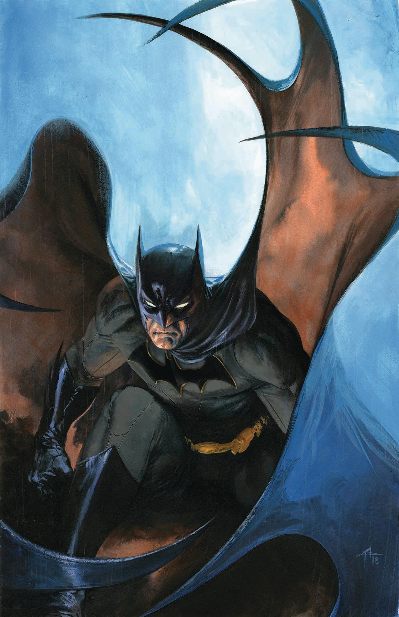 Wallpaper #CVjgM5MBzN9vxX34iDra25 Detective Comics 992 Textless Variant Cover by Mark Brooks Dccomics