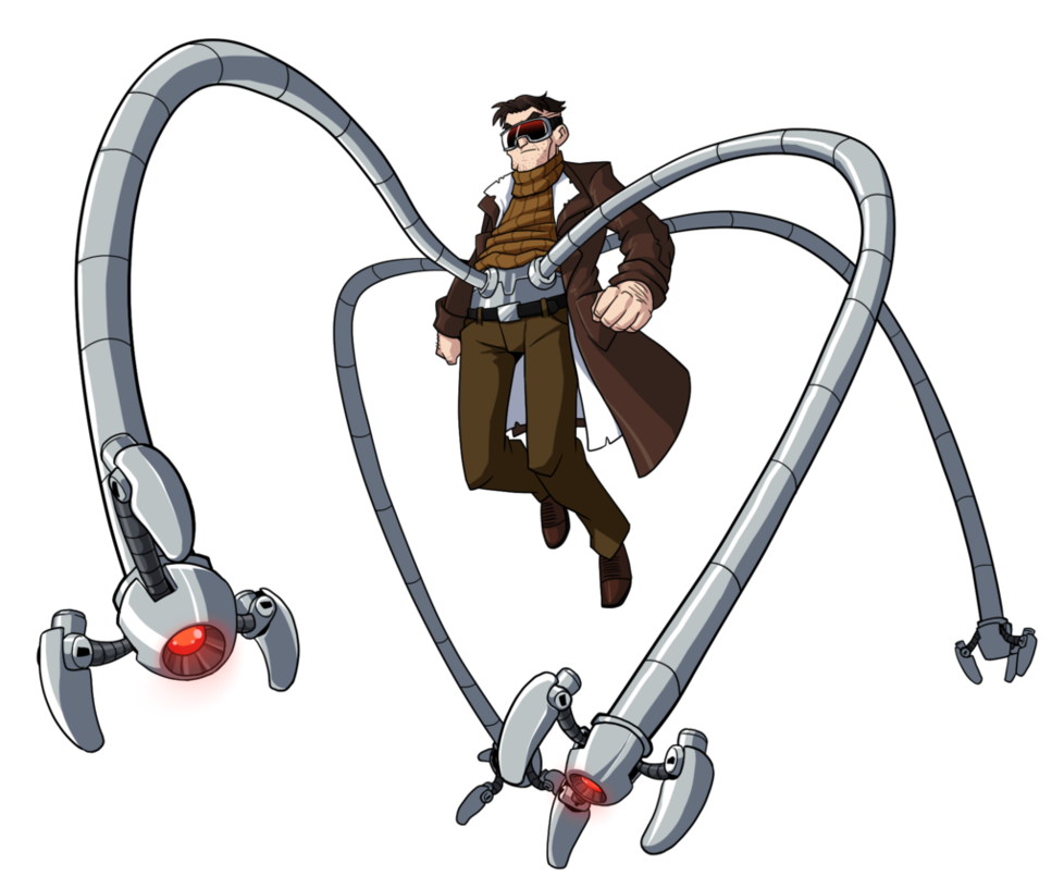 Wallpaper #Zrgr2pIBJvJKYCmE8vAv59 Doc Ock Spiderman Art Animated Spider Octopus Drawing