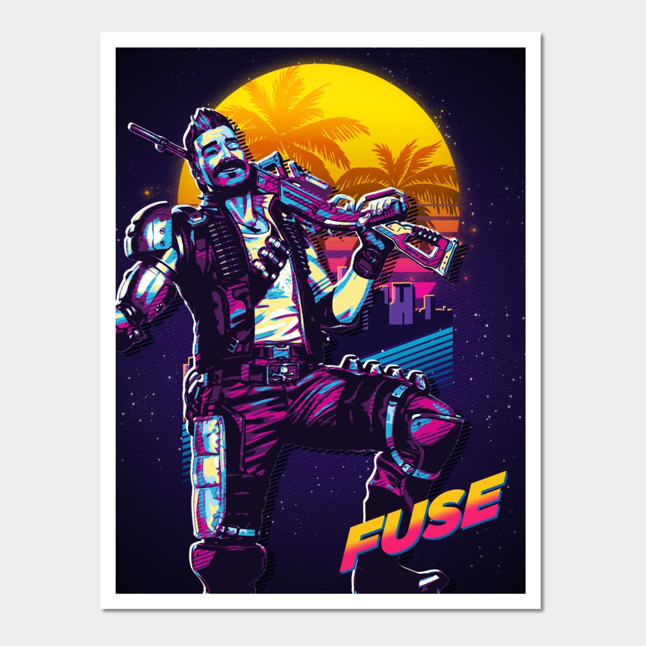 Wallpaper #Ueq0VZMBlwTYPL18GQ5U197 Fuse Apex Legends by Genesisxteam Crypto Apex Legends Art Prints Art