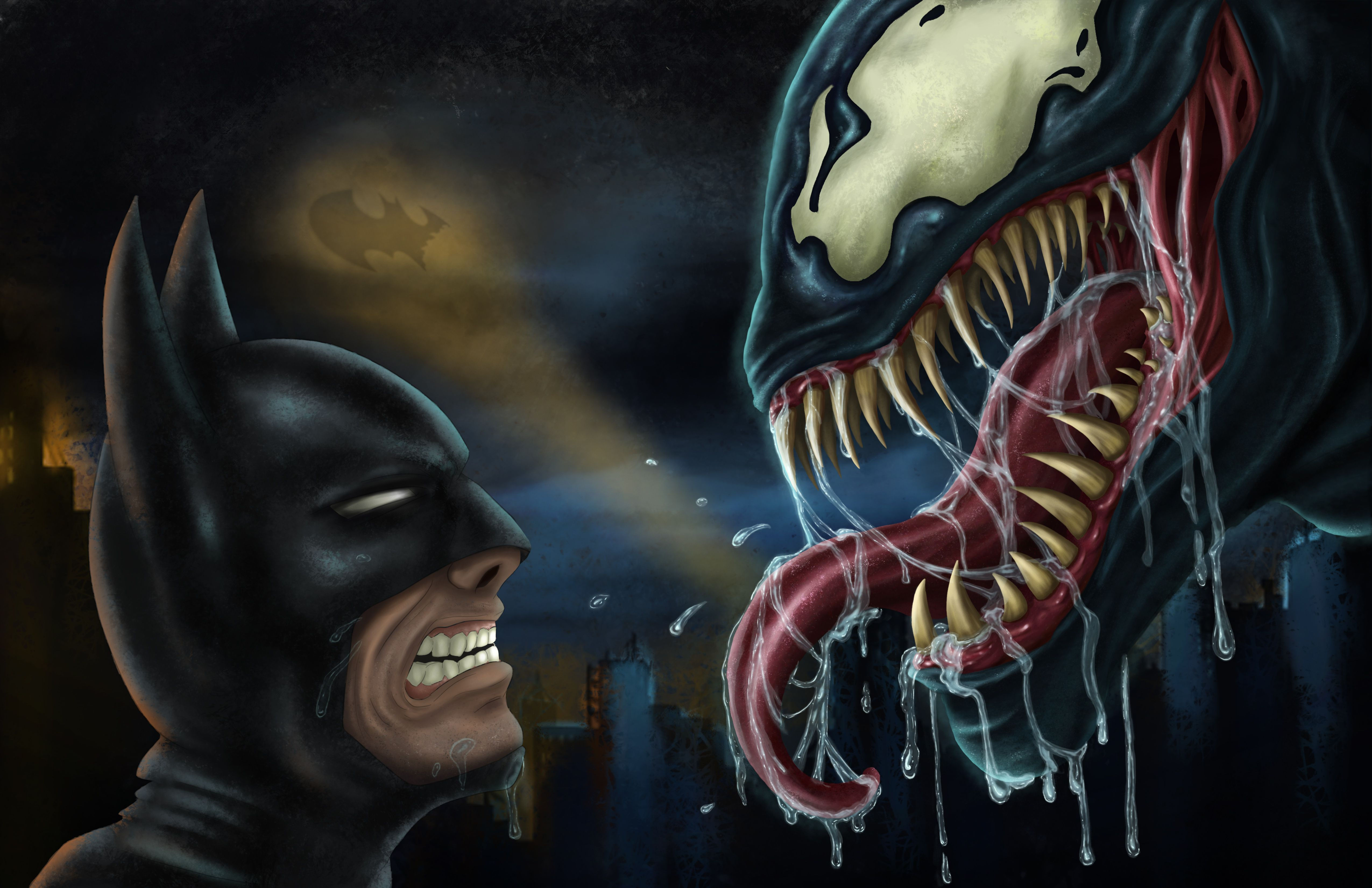 Wallpaper #xxlULo8BtGB6xQ78lJQz2 Venom Batman Venom vs Batman Batman vs Venom Batman Batman vs