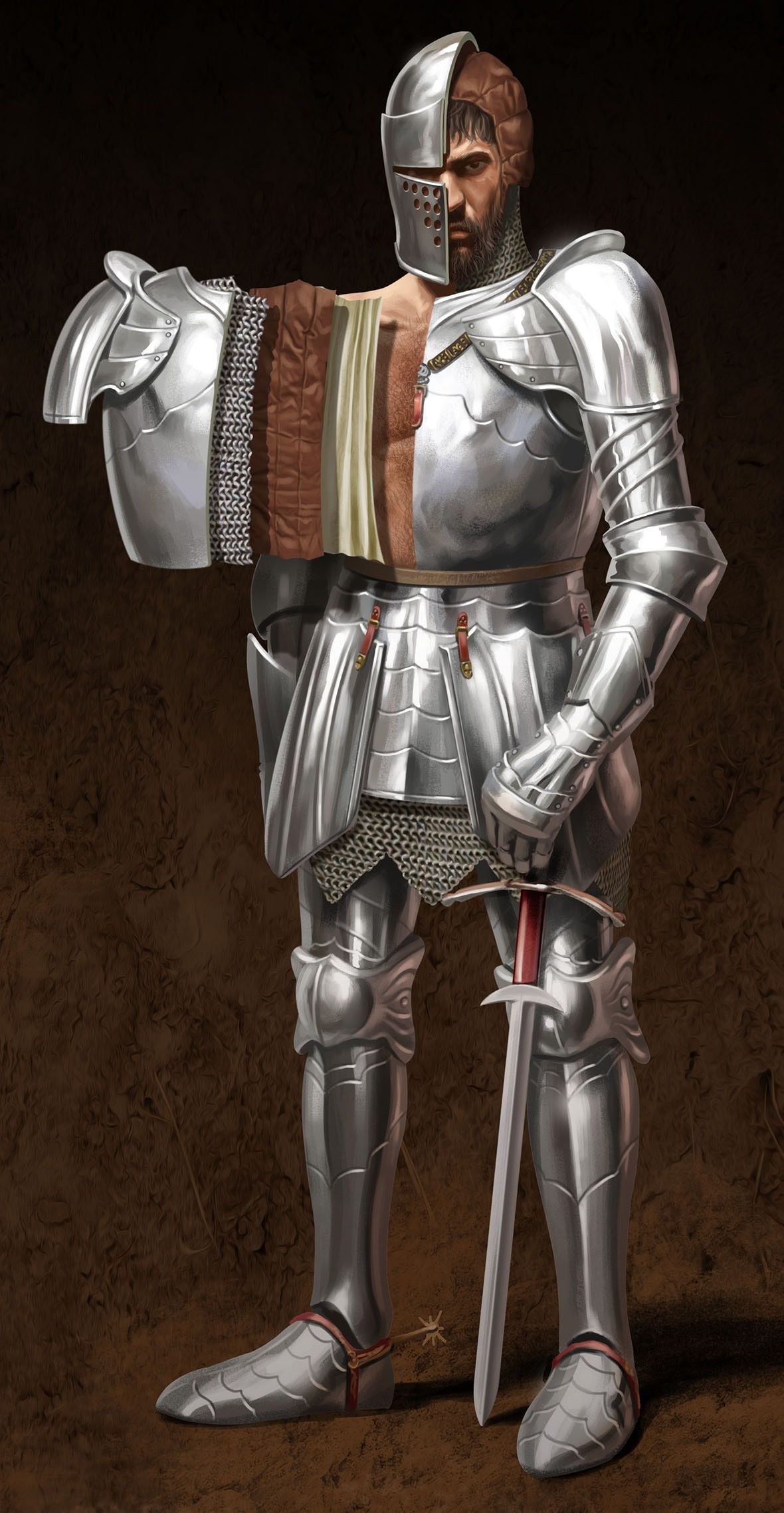 Wallpaper #jBbBMpMBygIvLWsIqJNX255 Medieval Knights on Behance Medieval Armor Medieval Knight Ancient