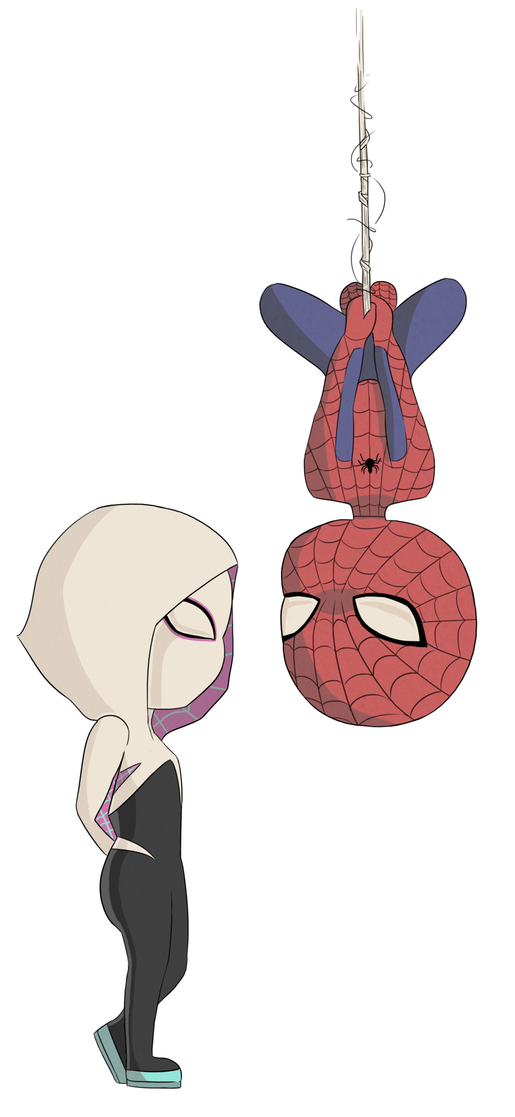 Wallpaper #AfSaOpMBKFX8bn3rEnm3359 Teepublic Spiderman and Spider Gwen Spiderman Dibujos Animados