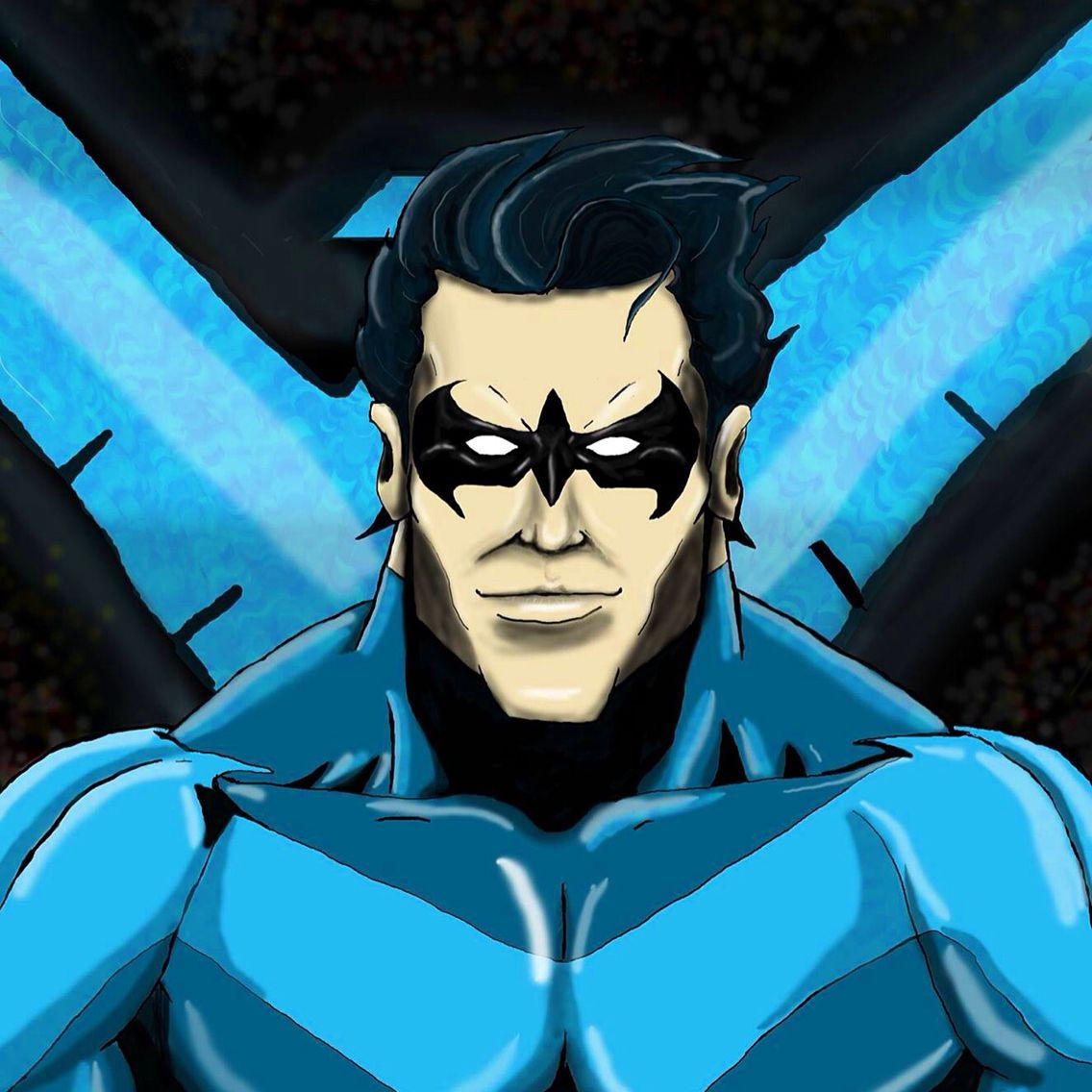 Wallpaper #Jxk8LY8BtGB6xQ78p5Kj45 My Original Nightwing Check Out More Art on Facebook Httpswww