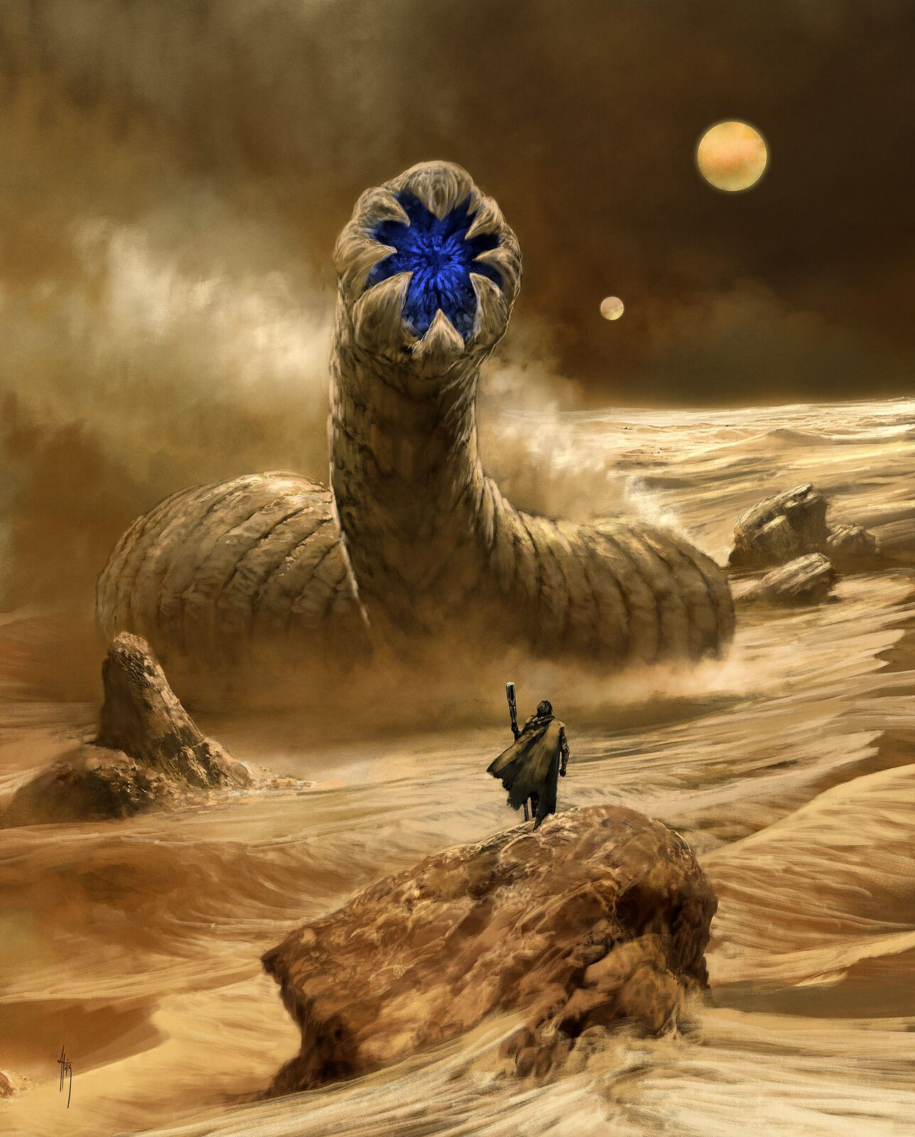 Wallpaper #3YJFQJMB0GiFKesMK8Bn114 Dune Iii Alex Tuis on Artstation at Httpswwwartstationcomartwork