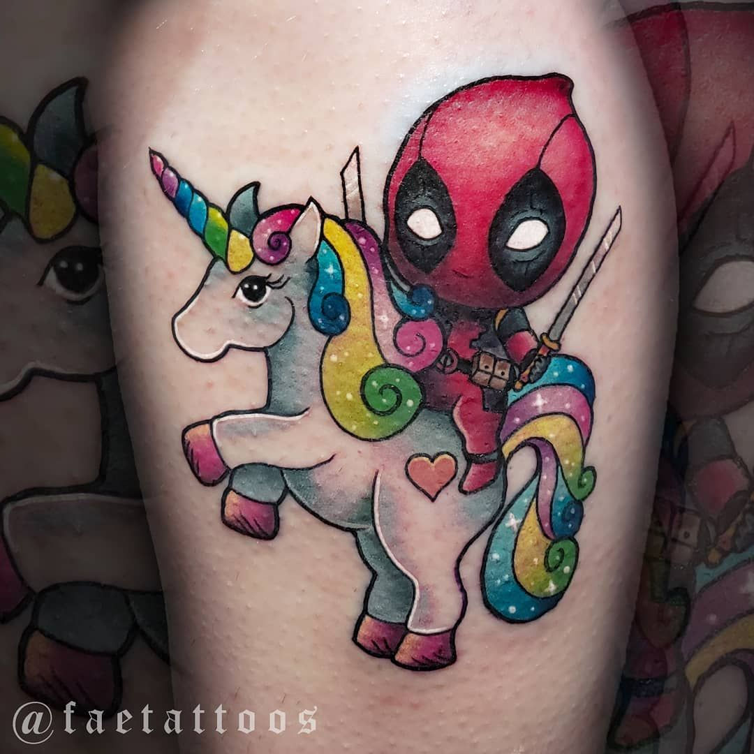 Wallpaper #9130c Marvel Tattoo Photo by Gus H Tattoo on Instagram Deadpool