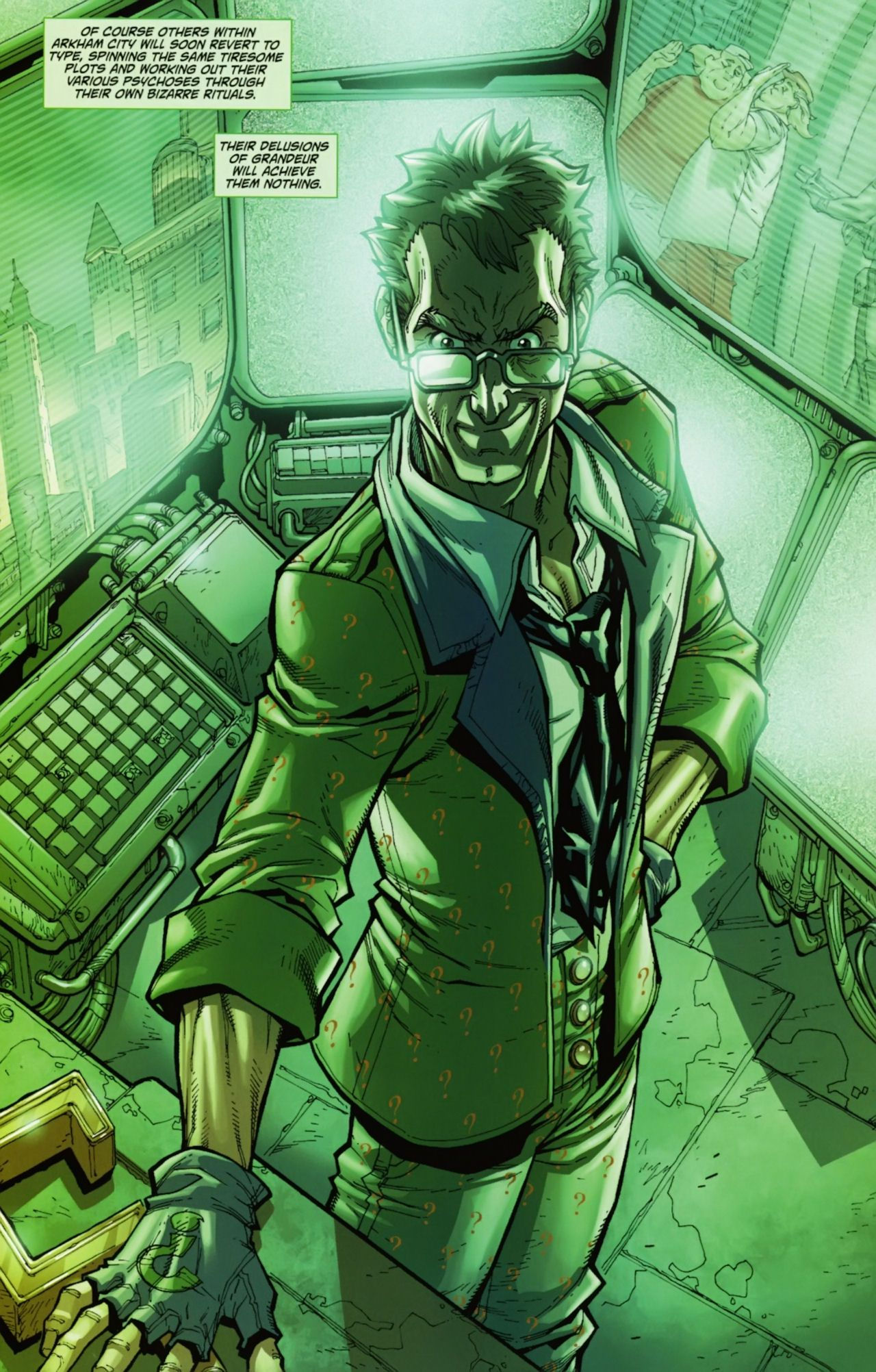 Wallpaper #JxnPLo8BtGB6xQ7855aC31 Riddler the Riddler in Arkham City Gotham Villains Comic Villains