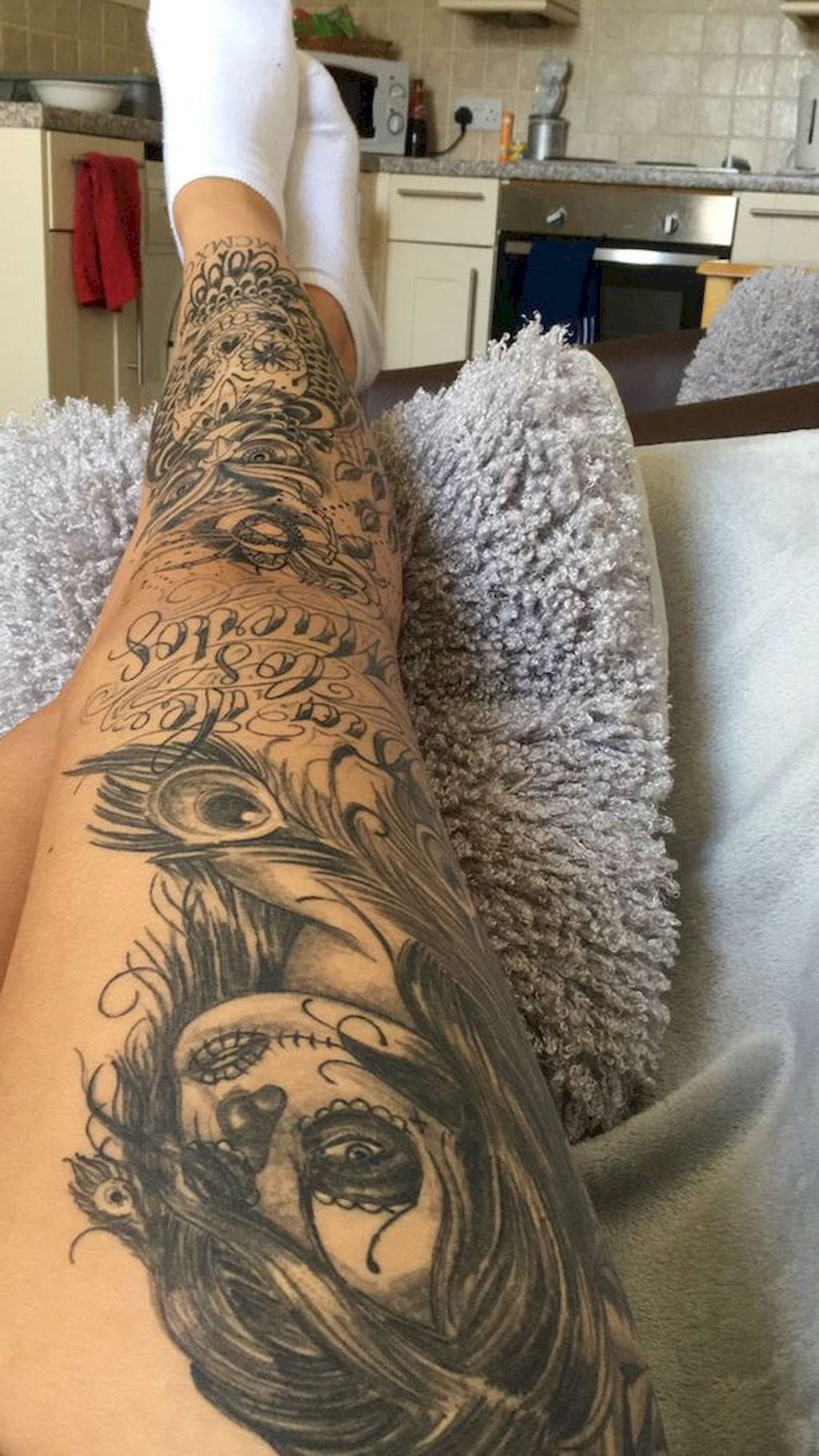 Wallpaper #8df64 11 Full Leg Tattoo Female Ideas That Will Blow Your Mind Full Leg