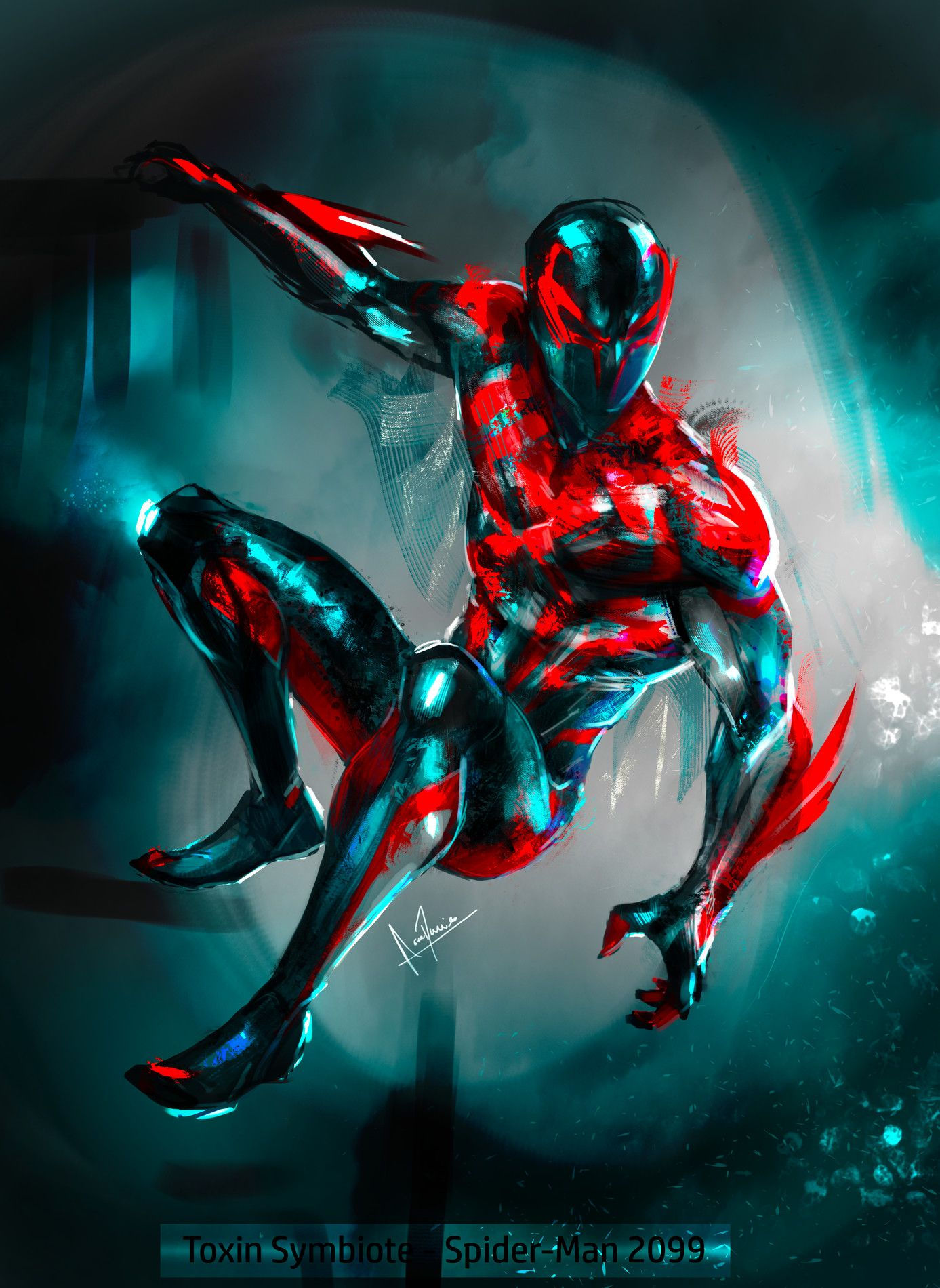 Wallpaper #ihmYE48BtGB6xQ78cWYA22 Symbiote Spider Man 2099