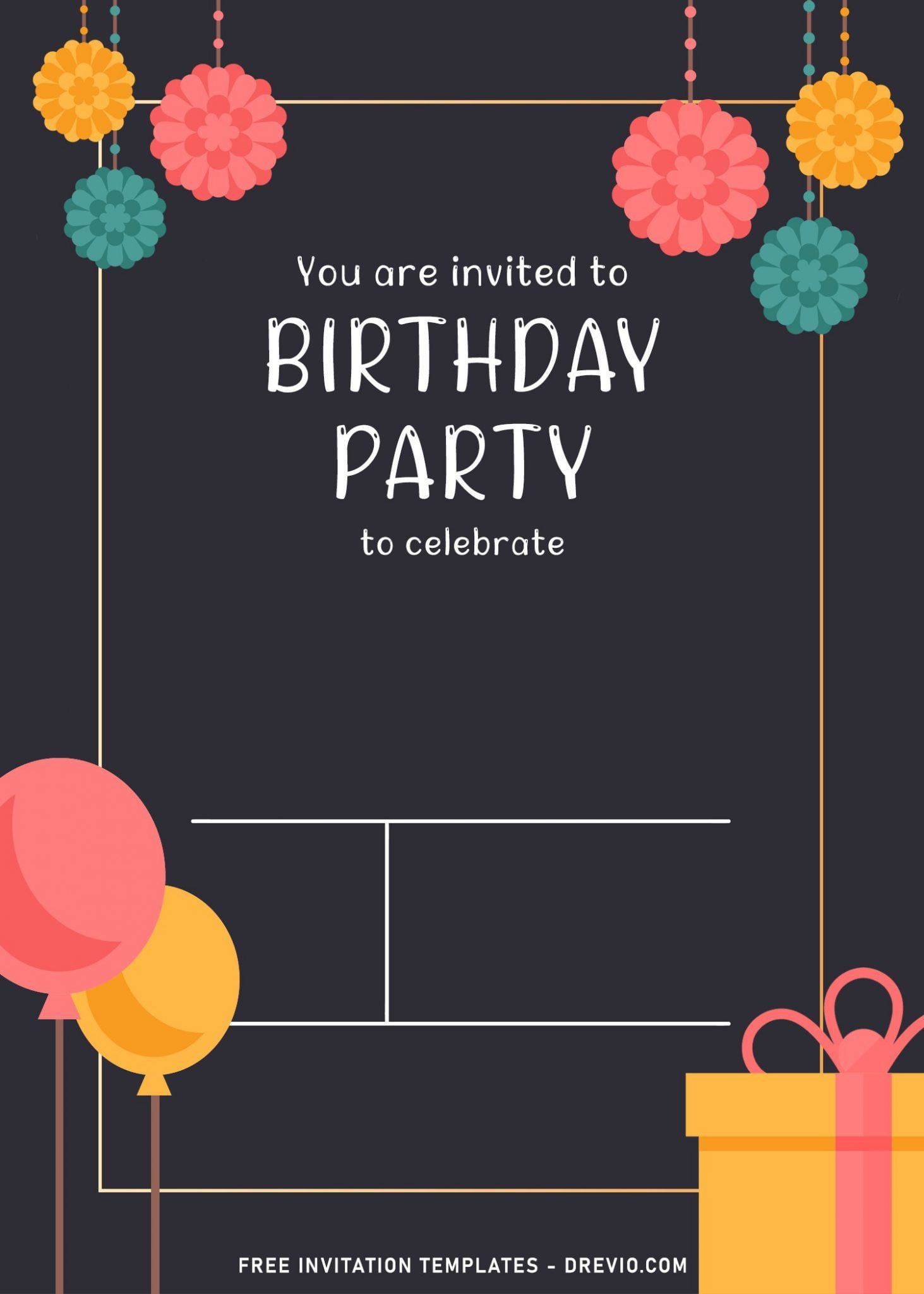 Wallpaper #lTEHNpMB5zzyi_yYM1jN51 7 Cute and Fun Birthday Invitation Templates for Any Ages