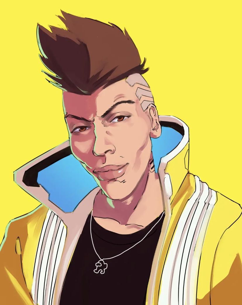 Wallpaper #SLhR2ZIBJvJKYCmEiexE307 David Martinez from Cyberpunk Edgerunners 2022 Cyberpunk Anime