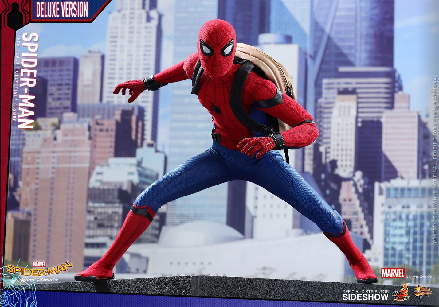 Wallpaper #t-_6S5MBMN-XEVvVqTyE278 Hot Toys Spider Man Deluxe Version Sixth Scale Figure Spiderman Hot