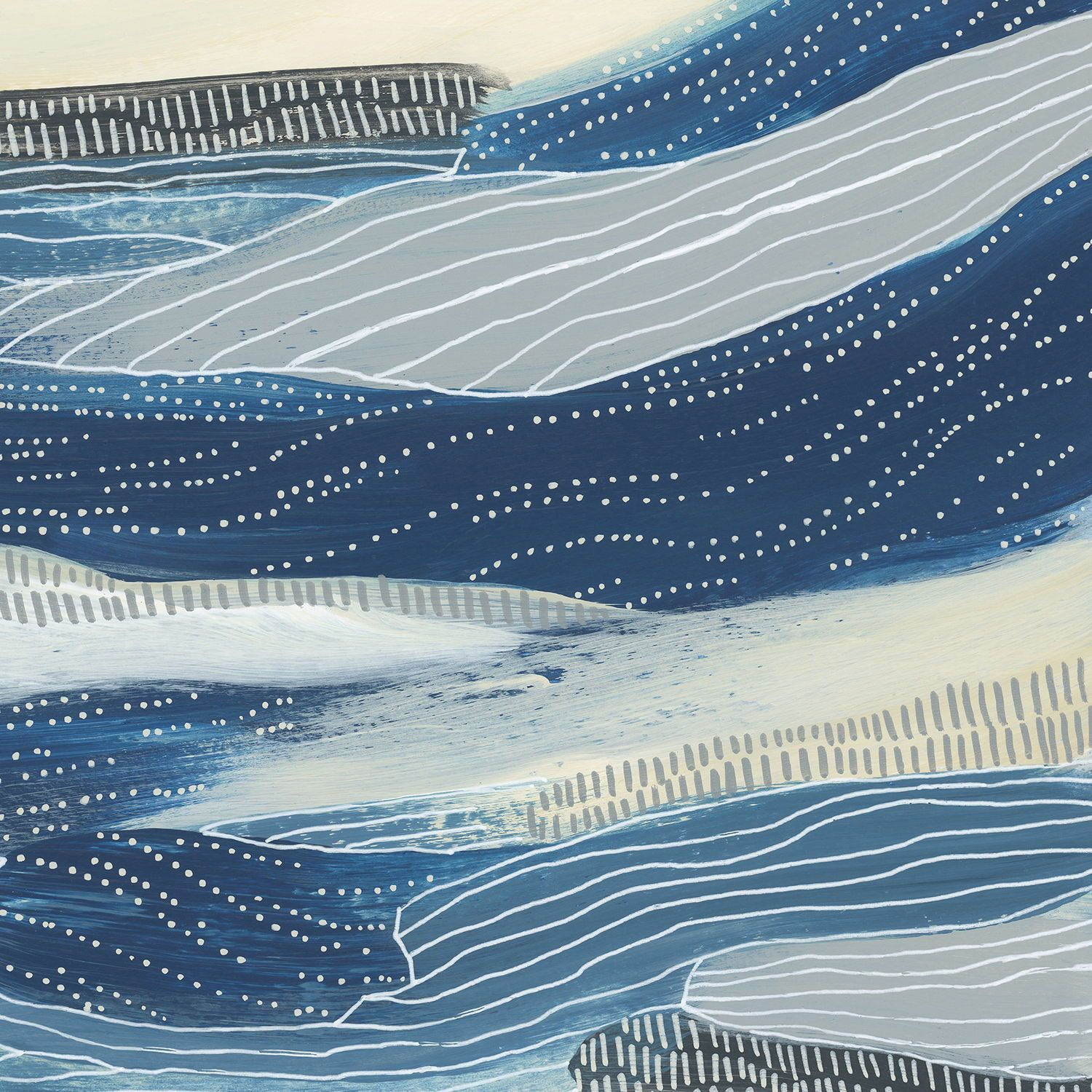 Wallpaper #3WdzBJMBSpphPi3-77fu304 Underwater Waves Modern Coastal Painting Wall Art Print or Canvas