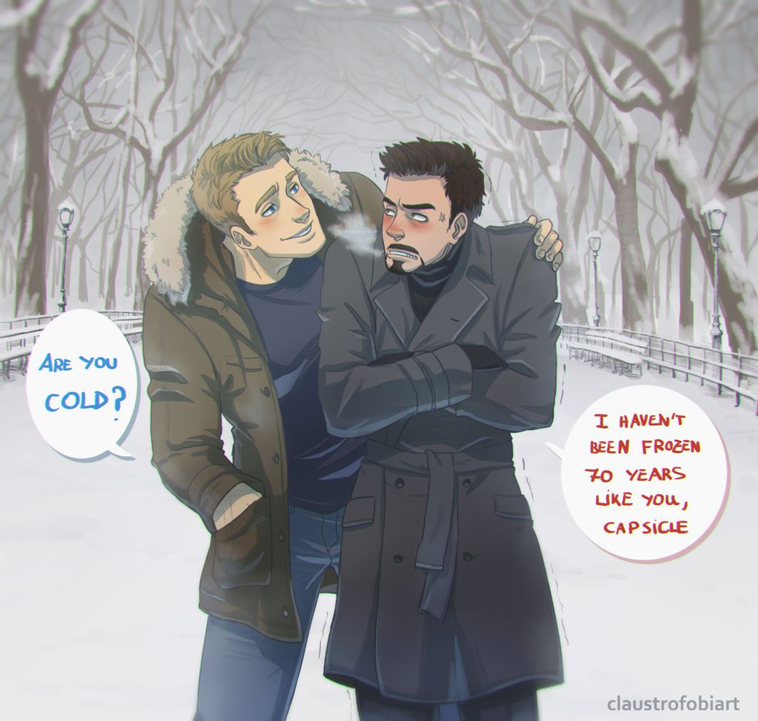 Wallpaper #-nQrw44B_8f4nGFaB28i20 Be the Artist of Your Own Life Steve and Tony Stony Avengers Marvel