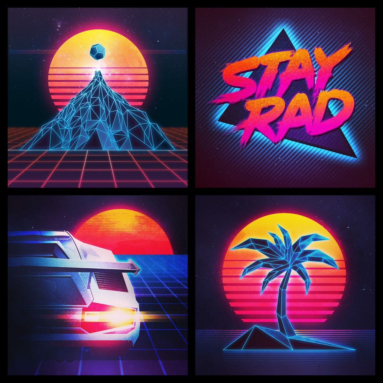 Wallpaper #42exDJMBSpphPi3-h9_r188 80s Inspired by James White of Signalnoise Studios Web Design Retro