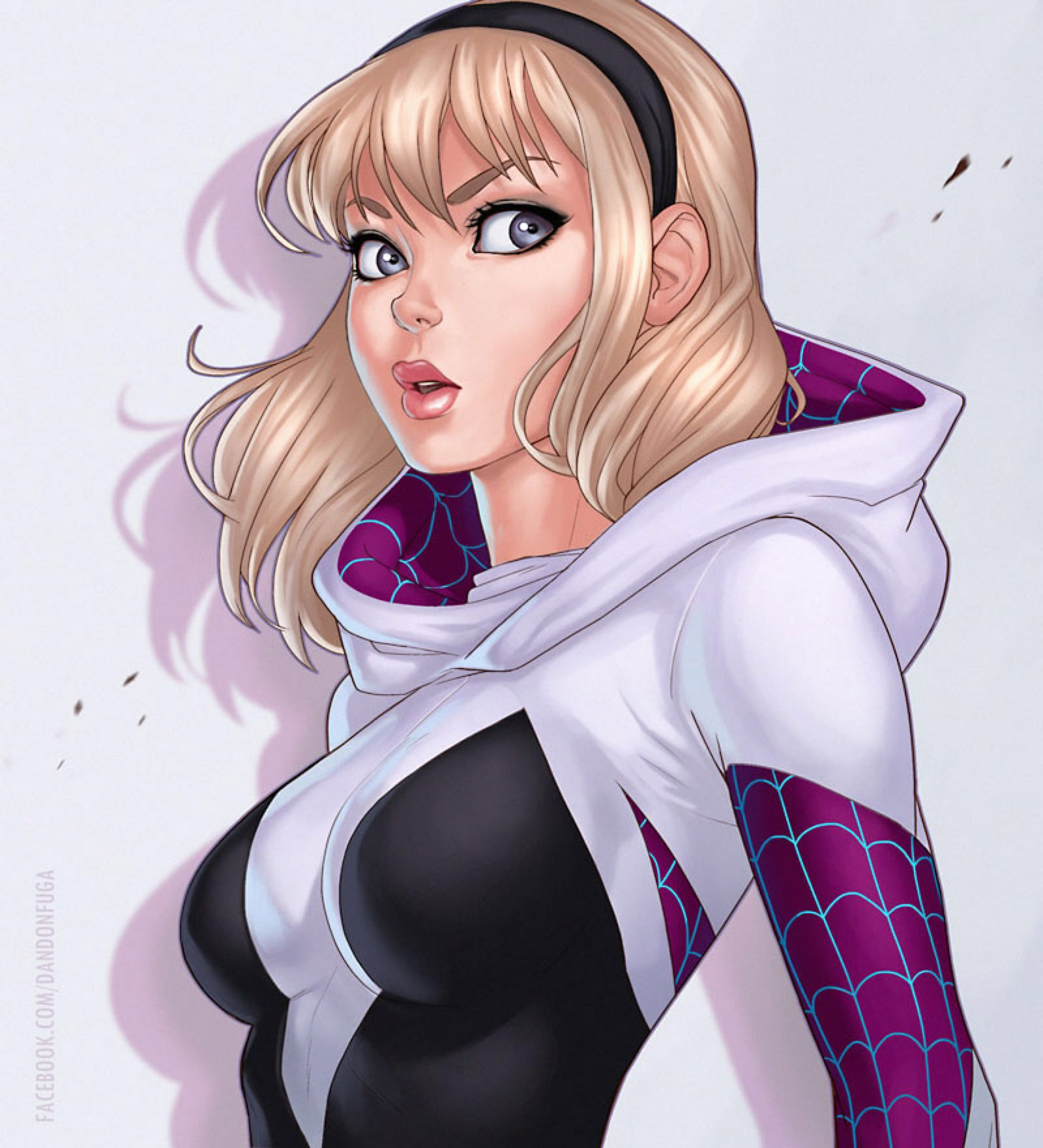 Wallpaper #x_SDOpMBKFX8bn3rH3iq57 Spider Gwen by Dandonfuga on at Deviantart Spider Gwen Marvel Girls