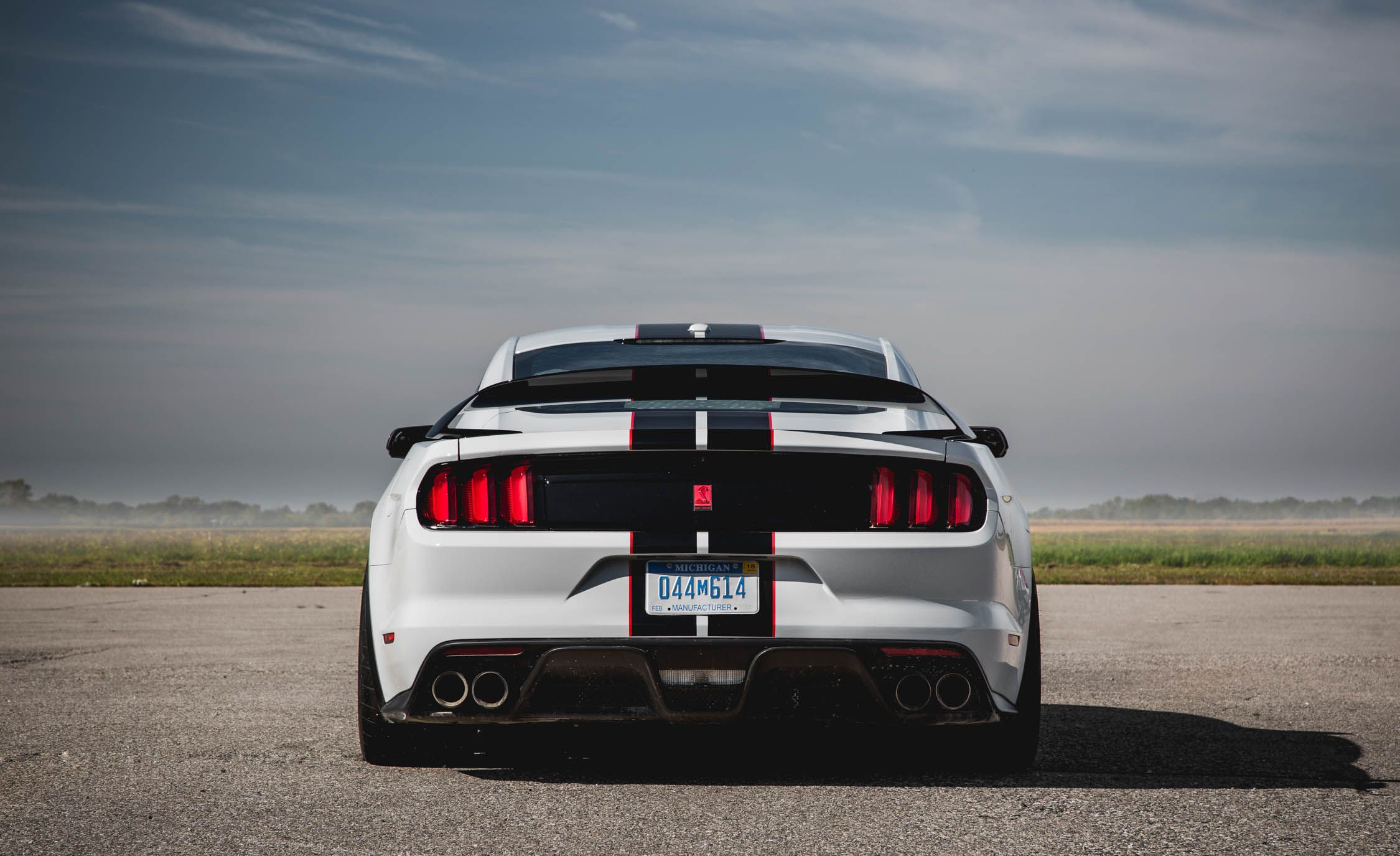Wallpaper #12jpFZMBSpphPi3-lglt46 Shelby Mustang Rear View