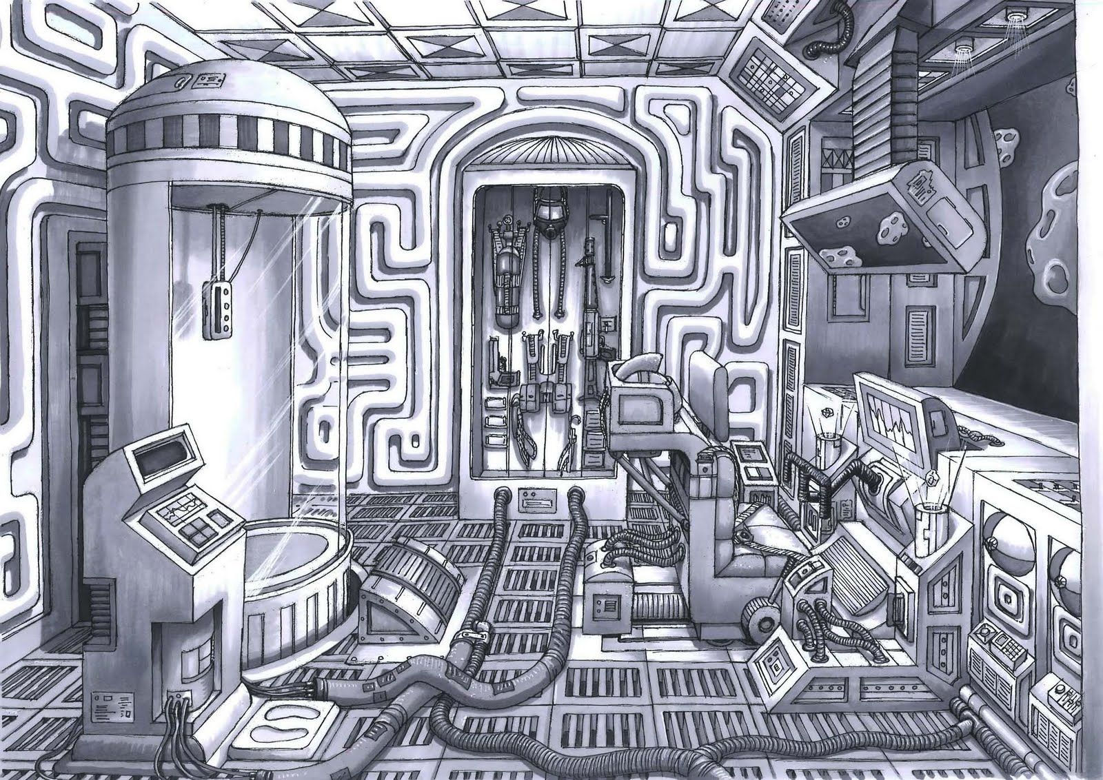 Wallpaper #r7gj2JIBJvJKYCmEhOZY25 Spaceship Interior Interior Concept Spaceship Interior Concept Art