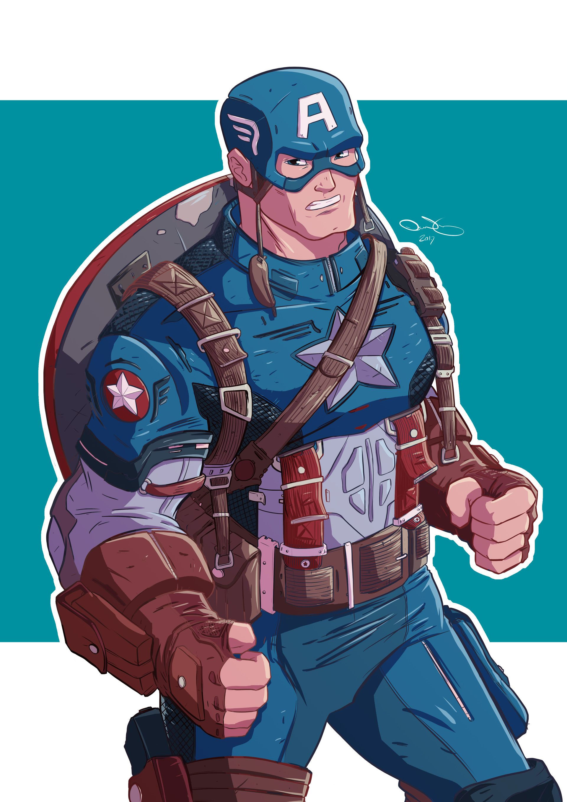 Wallpaper #GzHRNZMB5zzyi_yYiViU5 Artstation Captain America Fanart Dan Velez Arte Do Capitao