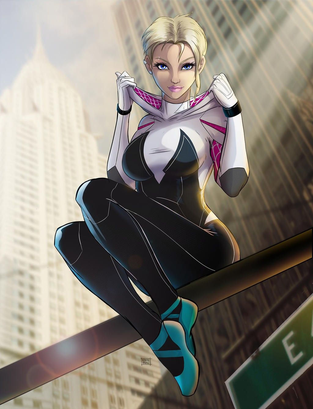 Wallpaper #yvSEOpMBKFX8bn3r9HhD2 Spider Gwen Spider Gwen Art Spider Gwen Captain Marvel