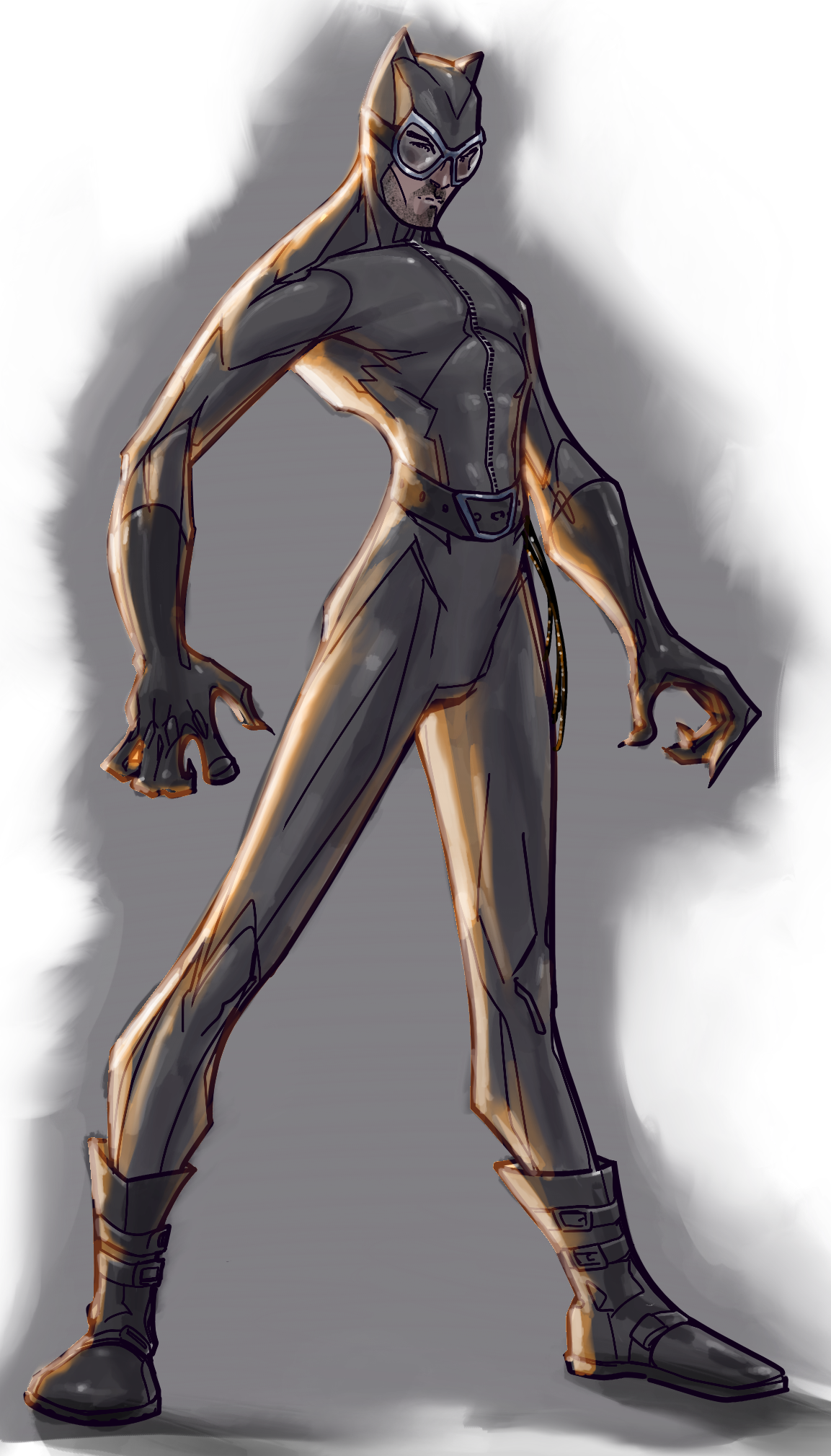 Wallpaper #mxlKLo8BtGB6xQ78YJQg4 Character Design Concept of Salvino Kyle Catman from Earth 11 of the