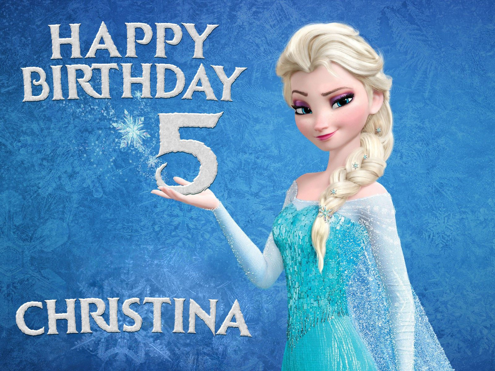 Wallpaper #92B6C Frozen Cake Topper Printable