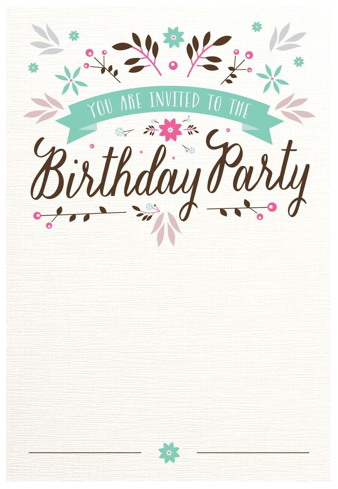 Wallpaper #3bd22 Free Printable Birthday Invitations Crazy Little Projects Free 62