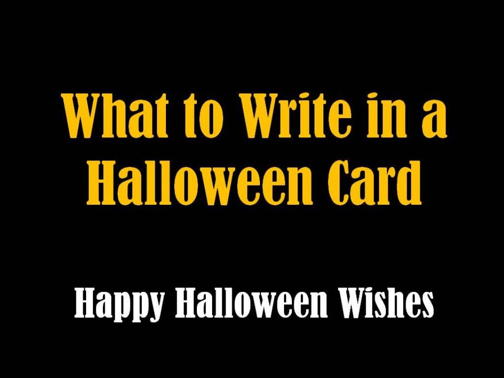 Wallpaper #ITHVNZMB5zzyi_yYzVif272 Halloween Messages Jokes and Poems to Write in a Card Halloween