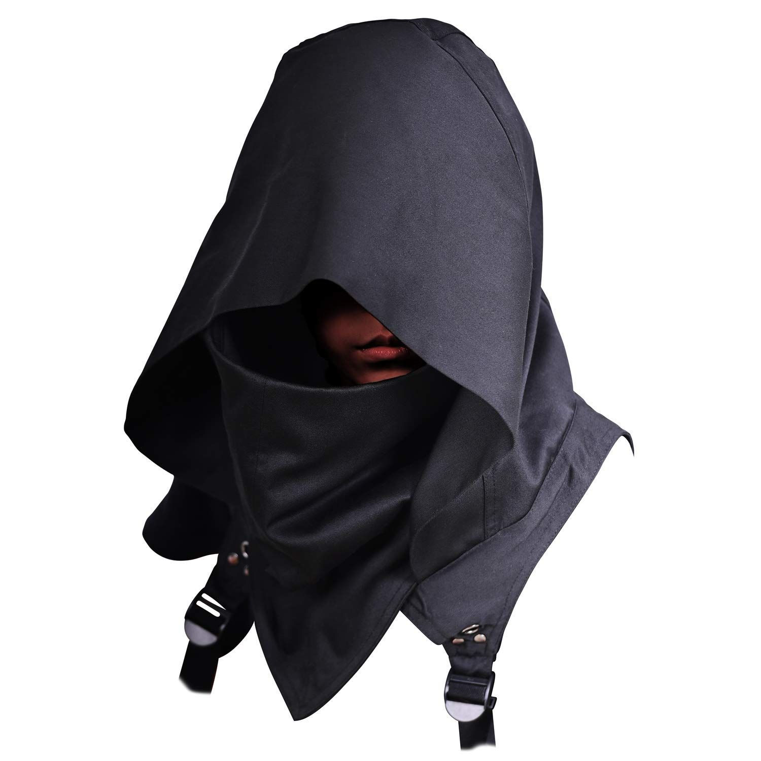 Wallpaper #r0VckI4B7YBJg1BVDp1n38 Hibiretro Cyberpunk Rogue Cowl Hood Scarf Winter Neck Warmer Costume