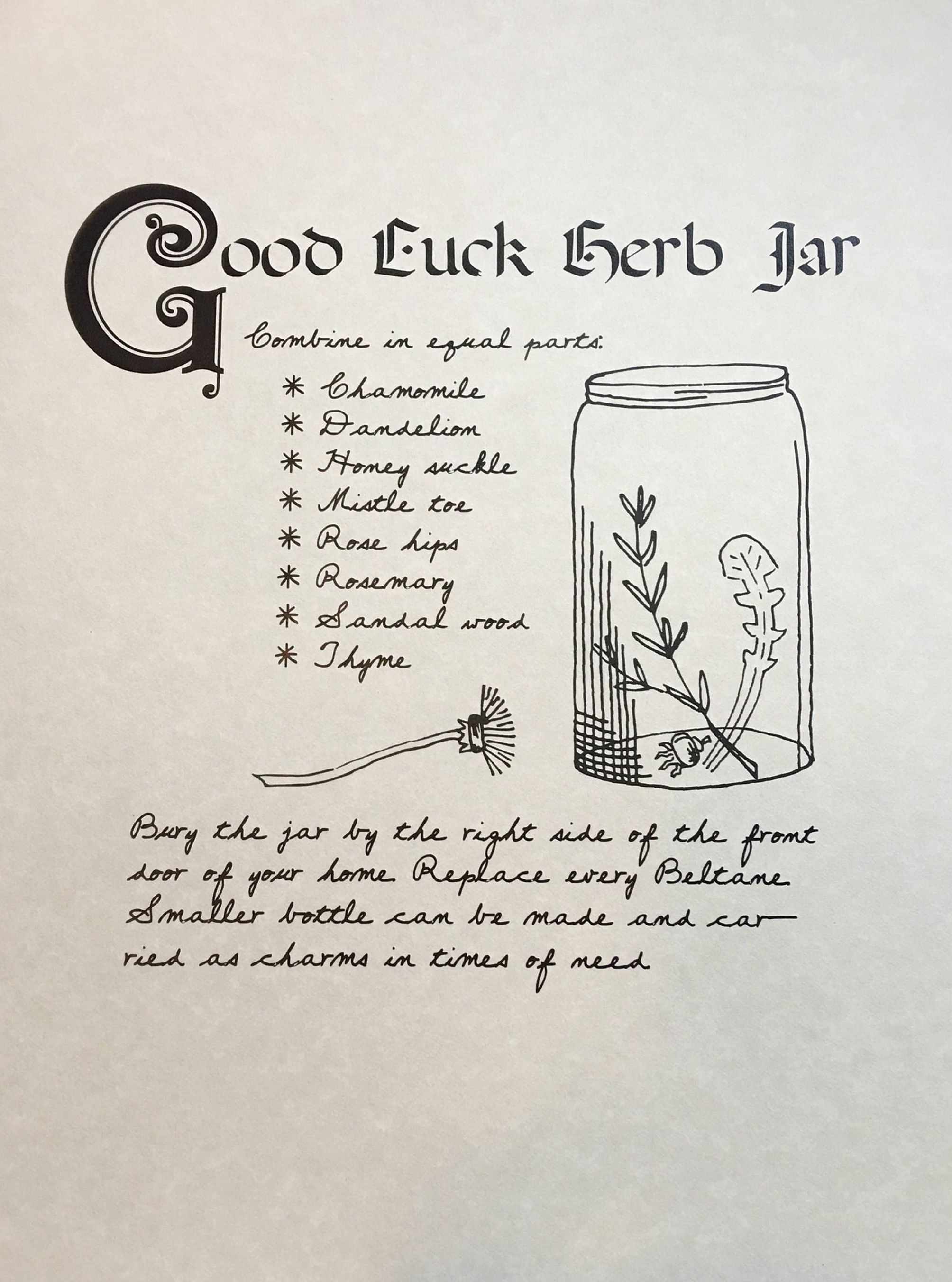 Wallpaper #7GfOA5MBSpphPi3-UbSW314 Good Luck Herb Jar Good Luck Spells Witch Spell Book Luck Spells