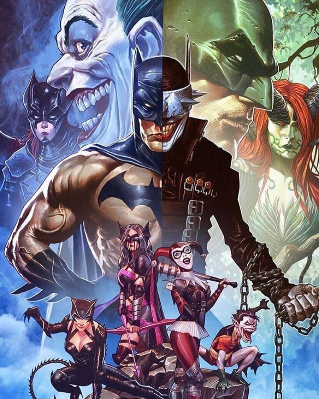 Wallpaper #7H1K8I4Bnwiau_P6RwVF52 Awesome Homage to Hush from This Batman Who Laughs Variant Which Cover