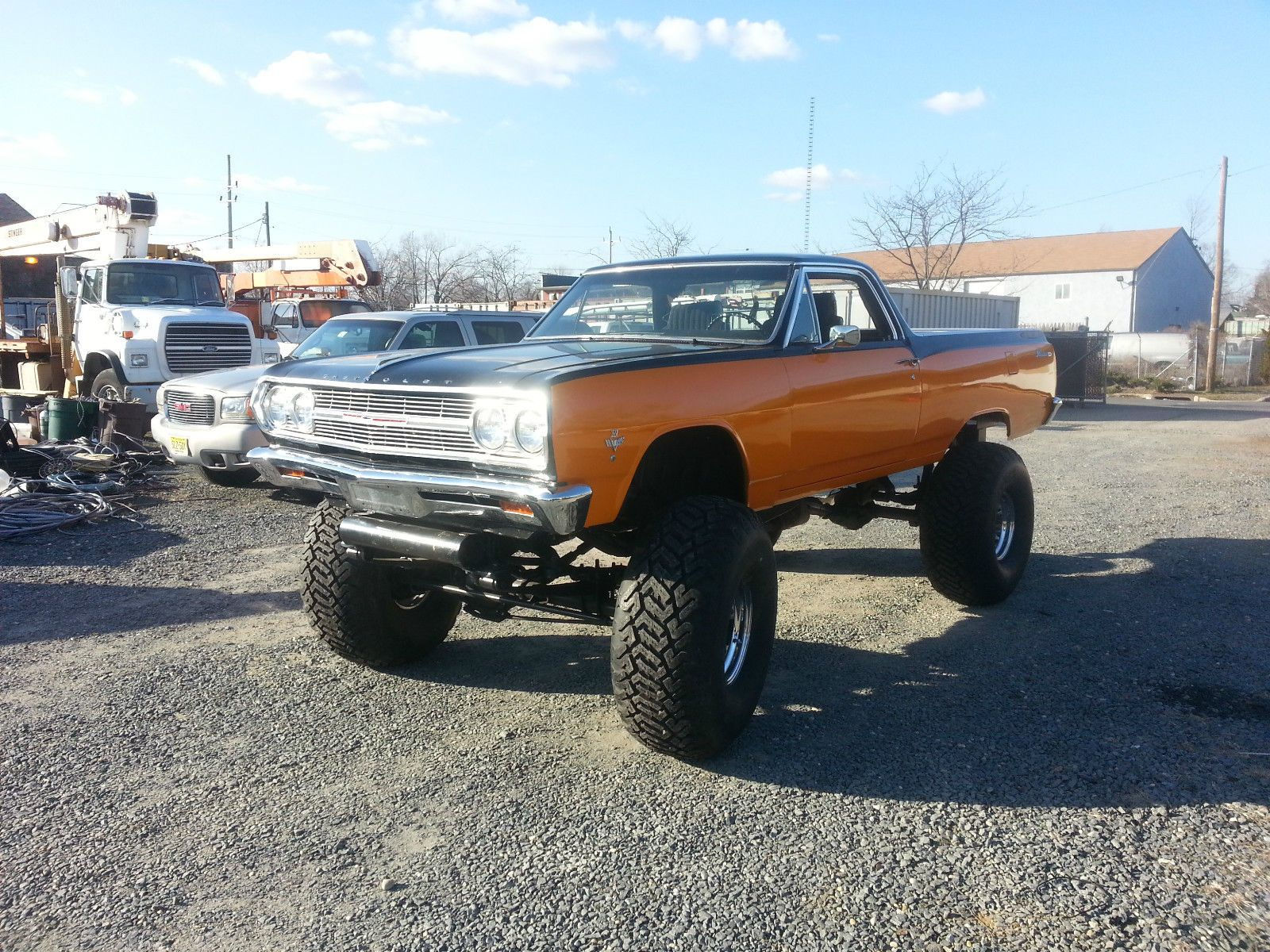 Wallpaper #VRmALI8BtGB6xQ78nZBU30 1965 Chevrolet El Camino Custom 4x4 Chevy 4x4 Lifted Cars Cool Trucks