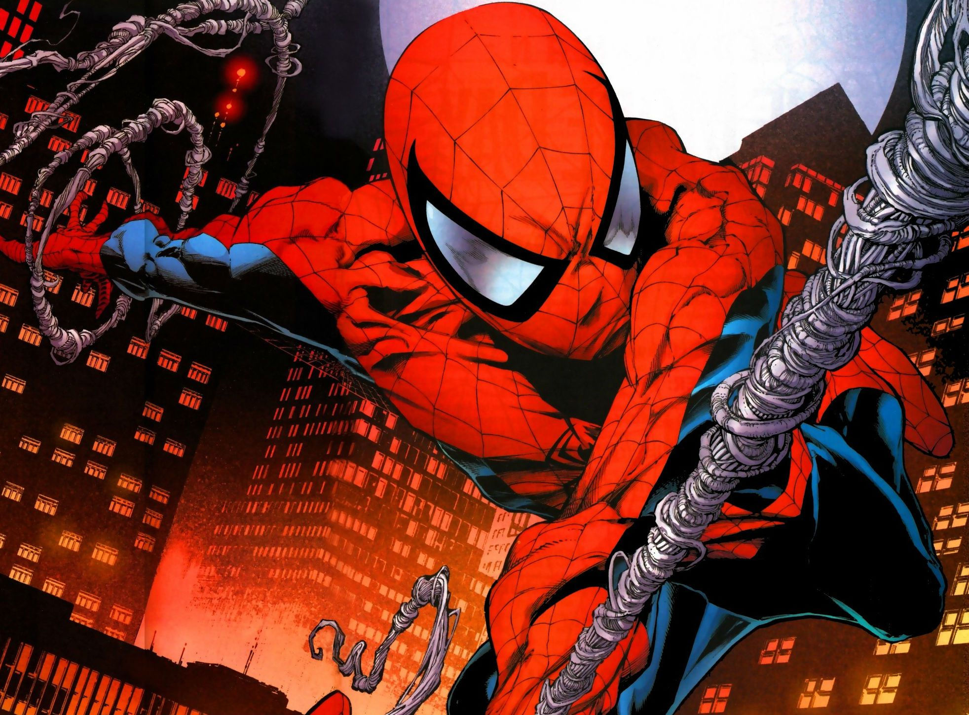 Wallpaper #1hkwH48BtGB6xQ784HqH3 Spider Man by Joe Quesada Spiderman Comic Spiderman Ultimate Spiderman