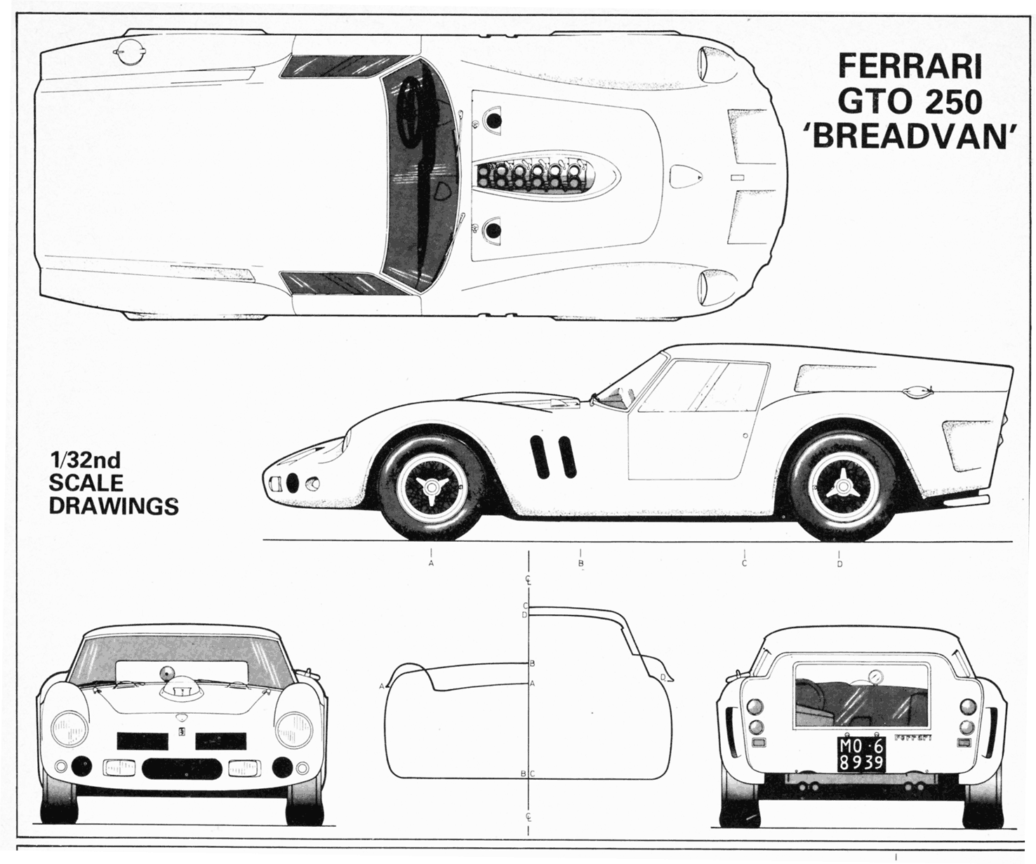 Wallpaper #Lv_cZ5MB3lSXT3zUO-PE271 Ferrari Blueprints and Design Drawings