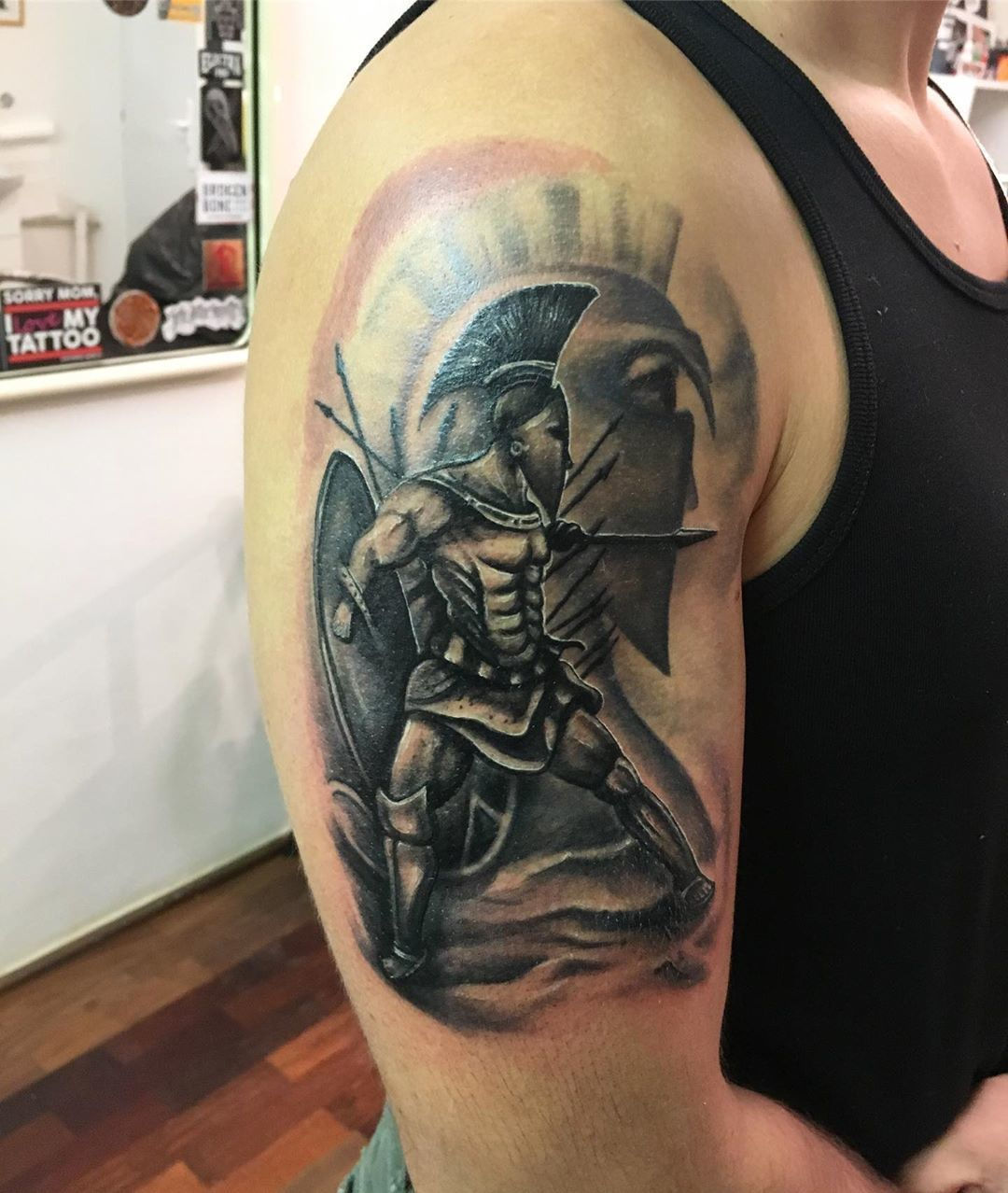 Wallpaper #AWjQGZMBSpphPi3-KBla127 101 Amazing Spartan Tattoo Designs You Need to See Outsons Mens