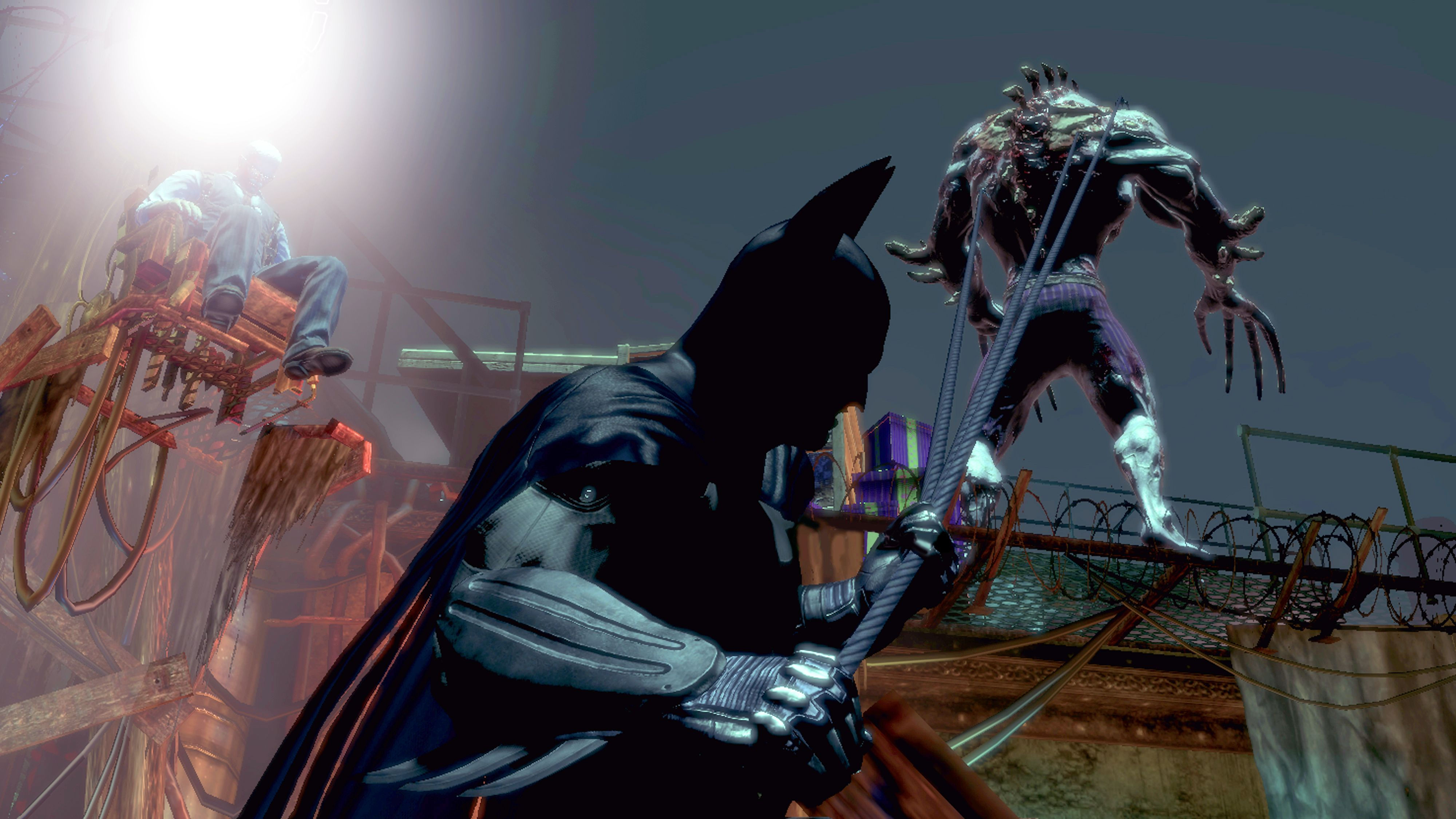 Wallpaper #4xlaLo8BtGB6xQ78cZSX5 Batman Arkham Asylum Confronting the Titan Joker in 2024 Arkham