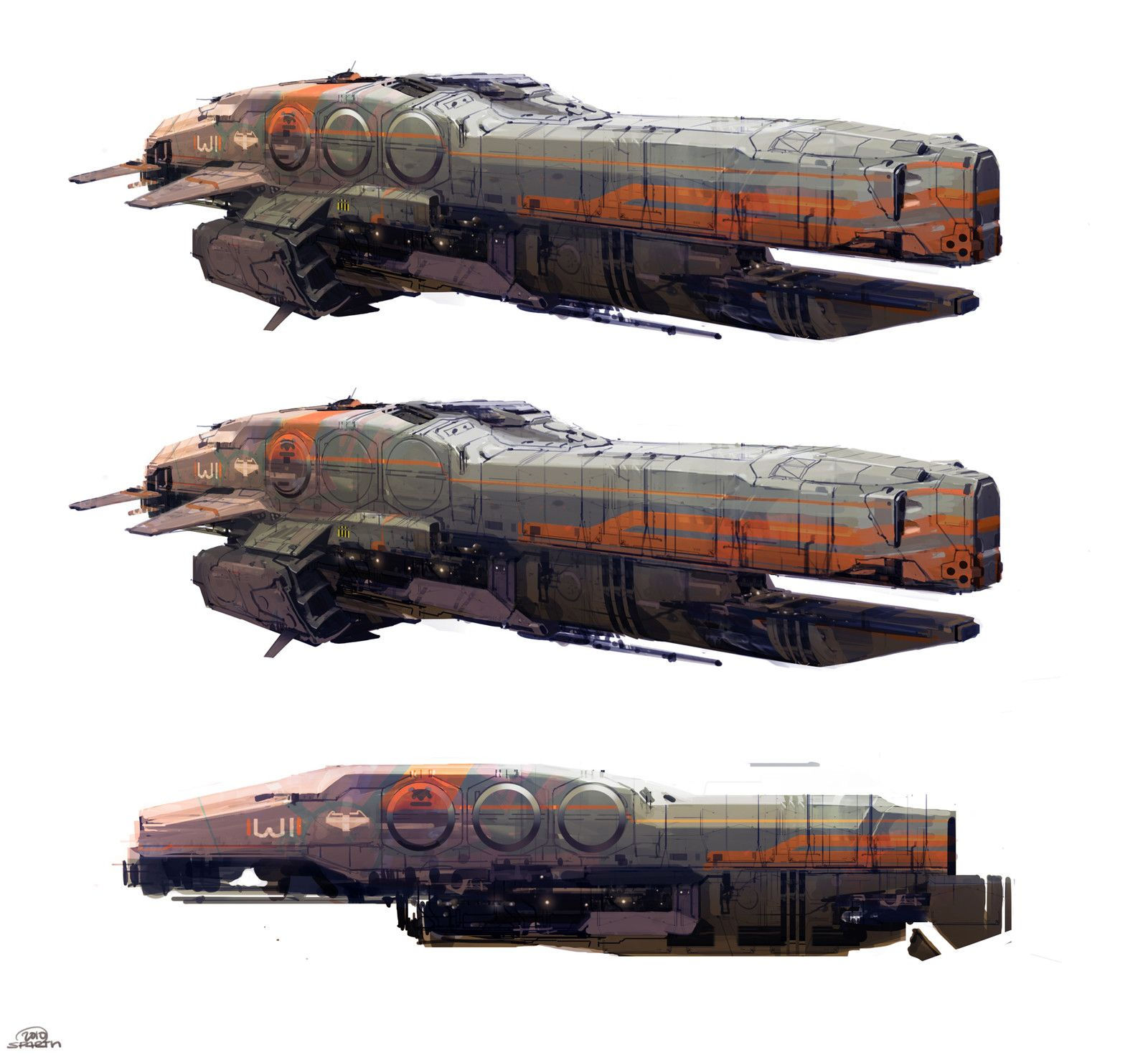 Wallpaper #anfAJ5MB-pgBXx60OqcO24 Halo 4 Spaceship Concepts Sparth on Artstation at Httpswww