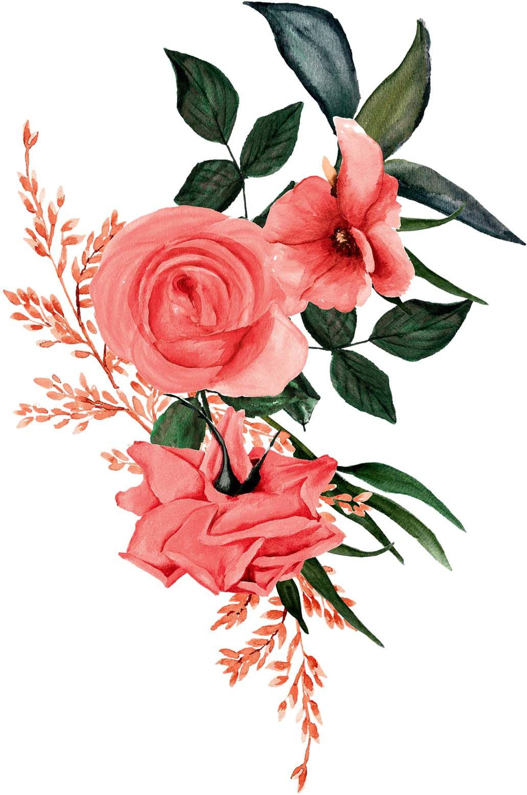 Wallpaper #pWfB7pIBSpphPi3-dF4W172 Floral Motifs Flower Painting Flower Art Botanical Flower Art