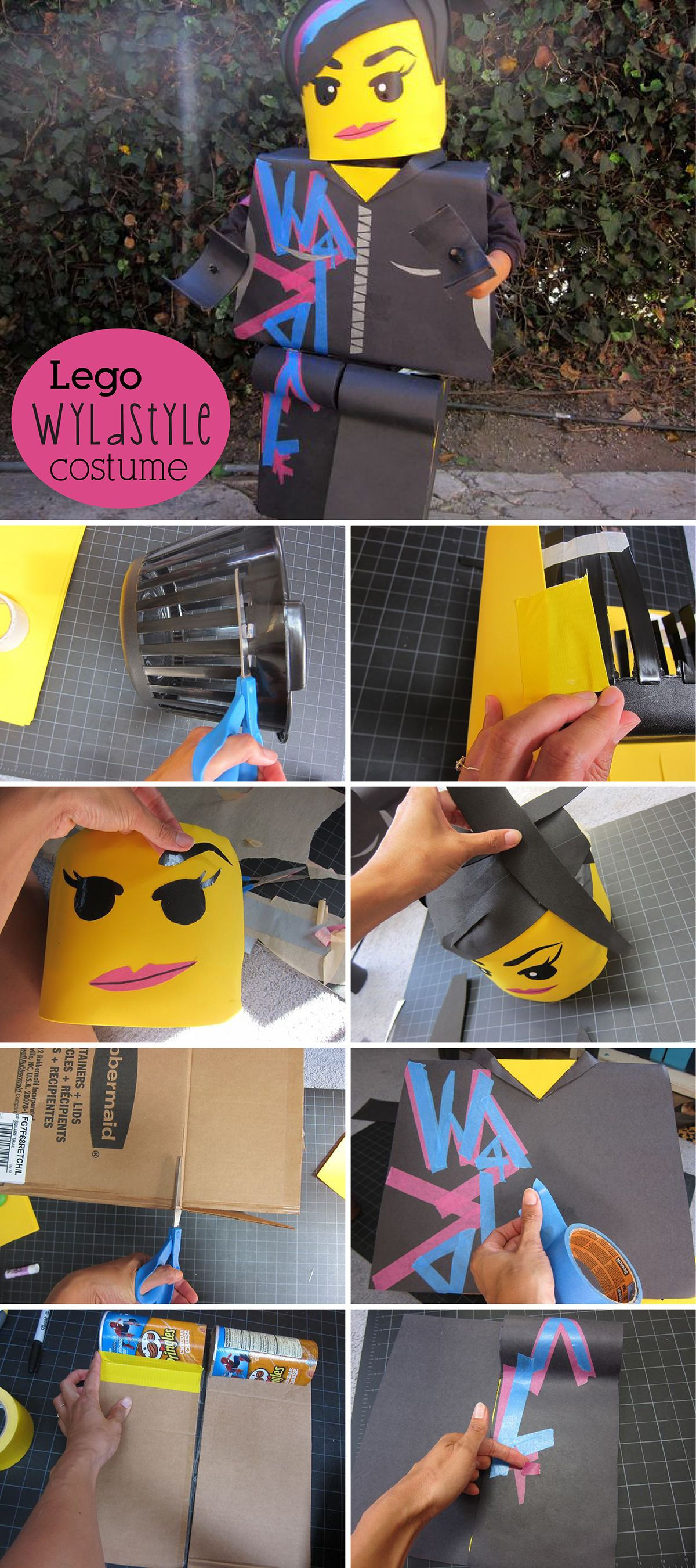 Wallpaper #_l7fMpMBborbLbczQF97241 How to Make a Lego Wyldstyle Costume Ehow Lego Costume Diy Lego