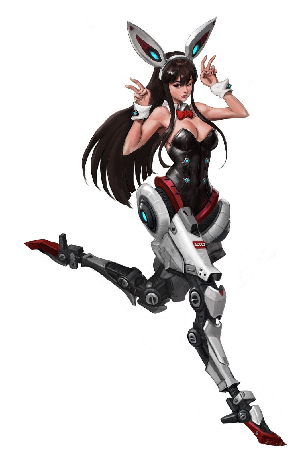Wallpaper #qa3MMZMBKf019FdaUxGB278 Bunny Machine Girl Jae Hyuck Jang on Artstation at Httpswww