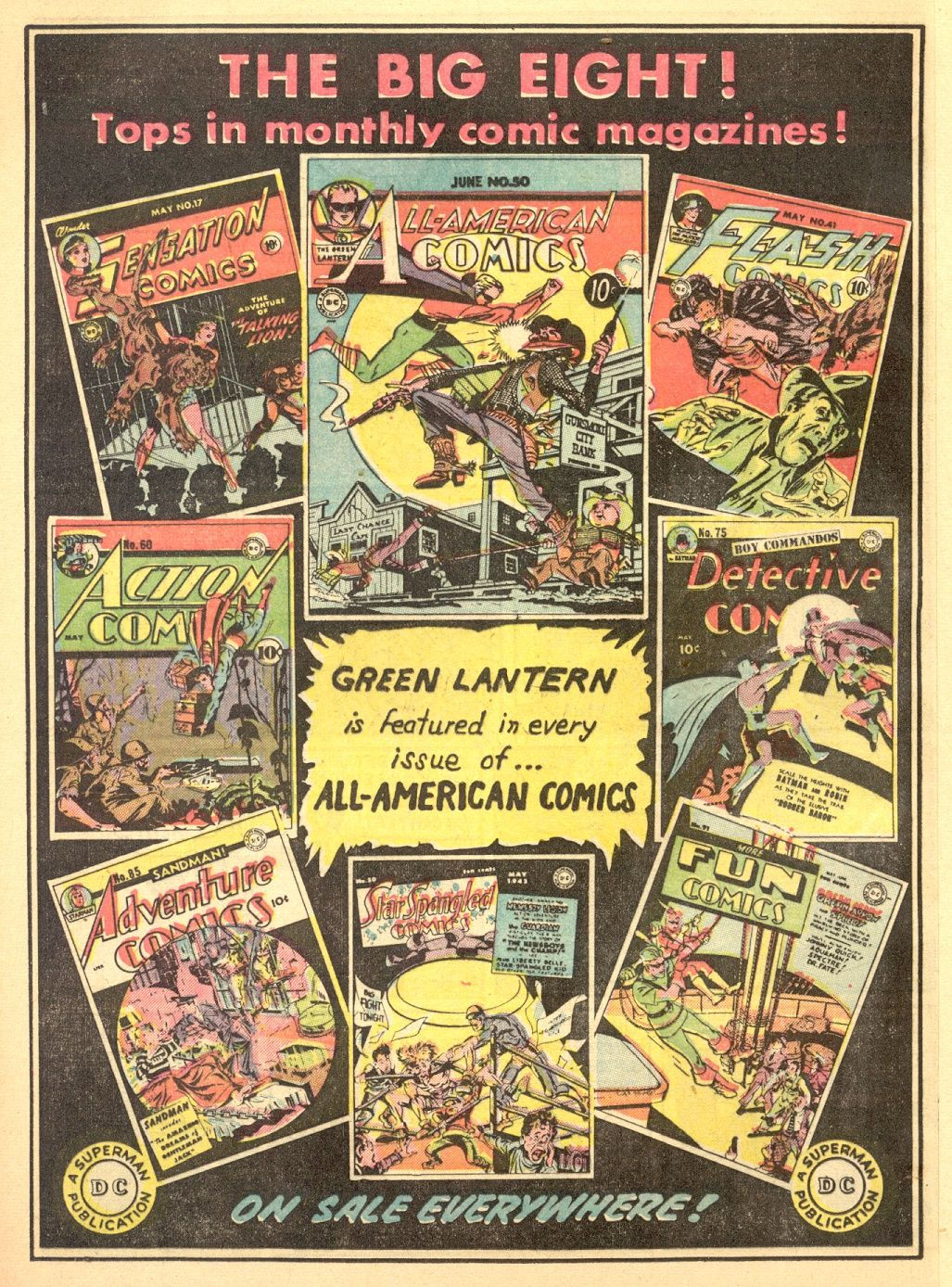 Wallpaper #b57d7 8 Vintage Comic Book Ads Public Domain Digital Download for Collage