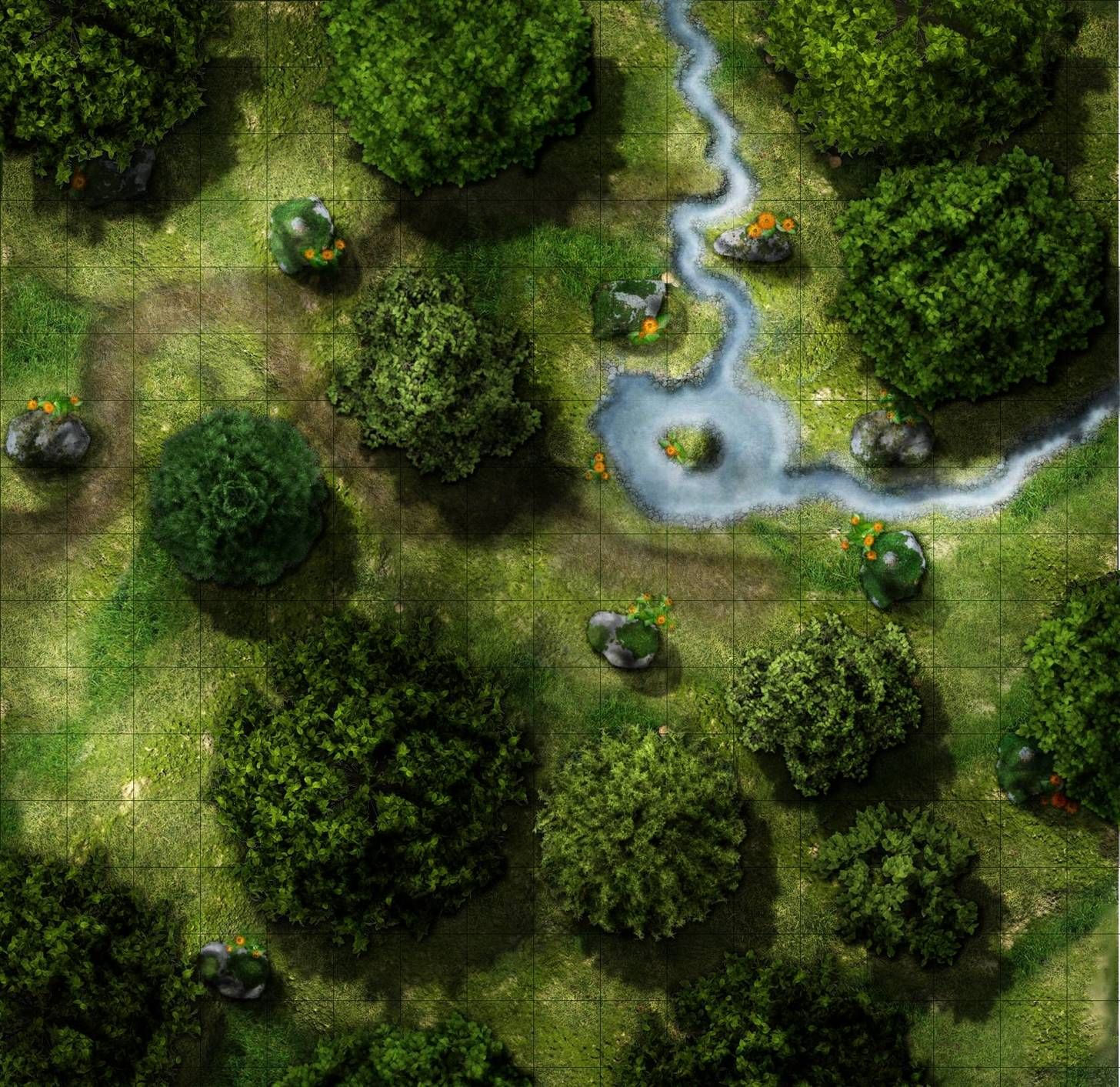 Wallpaper #1Wc_AZMBSpphPi3-tKn0228 Battlemaps Fantasy Map Dungeon Maps Forest Map