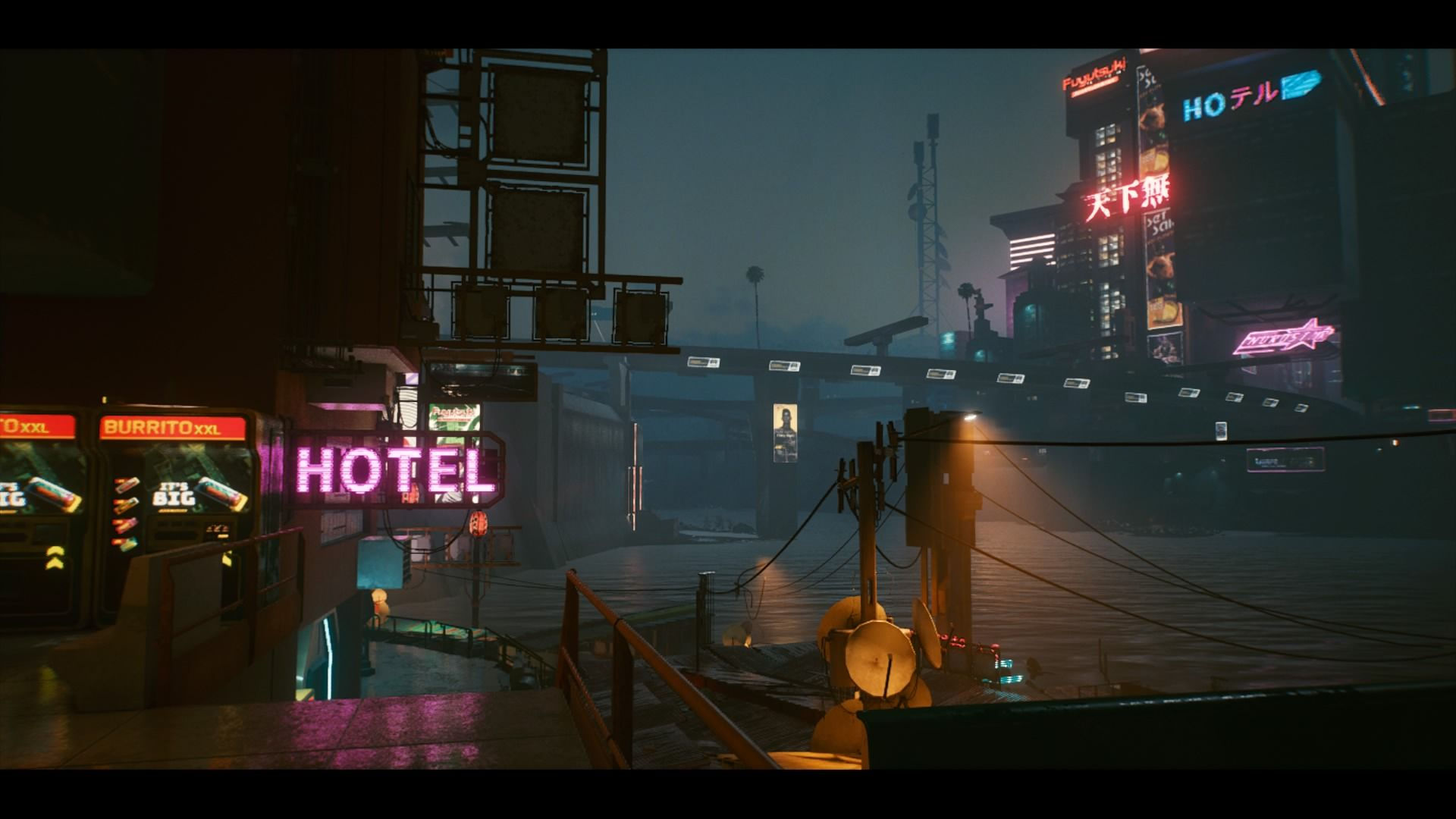 Wallpaper #1A61B Maciej Rebisz Cyberpunk 2077 Biotechnica Hotel