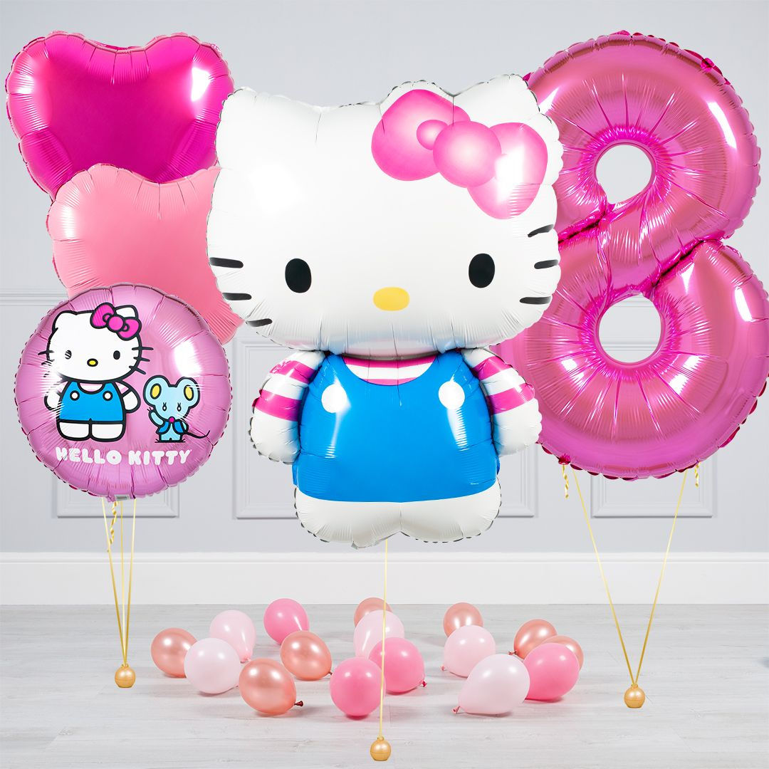 Wallpaper #pXOLg44BFI5NbQksWBrC9 Hello Kitty Balloons Helium Balloons Birthday Birthday Balloons