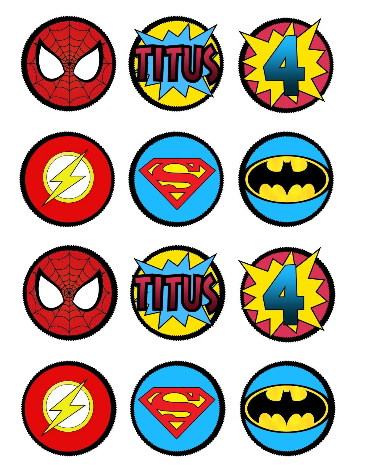 Wallpaper #mTEHNpMB5zzyi_yYhFhv266 For My Super Heros Birthday Cupcakes I Think Parties Are Much More