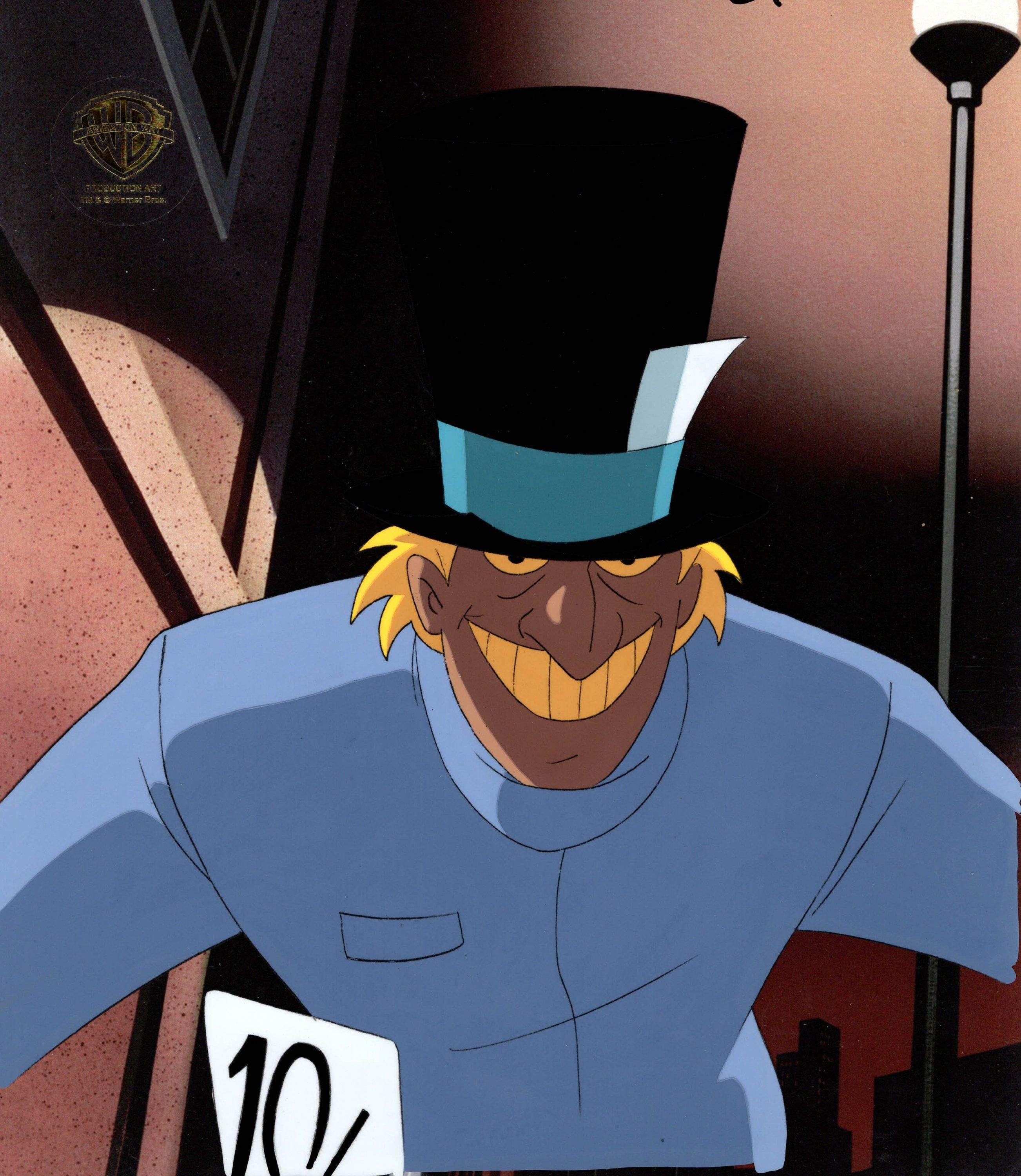 Wallpaper #m2d79ZIBSpphPi3-ZH-v163 Batman the Animated Series the Mad Hatter Production Animation Cel from
