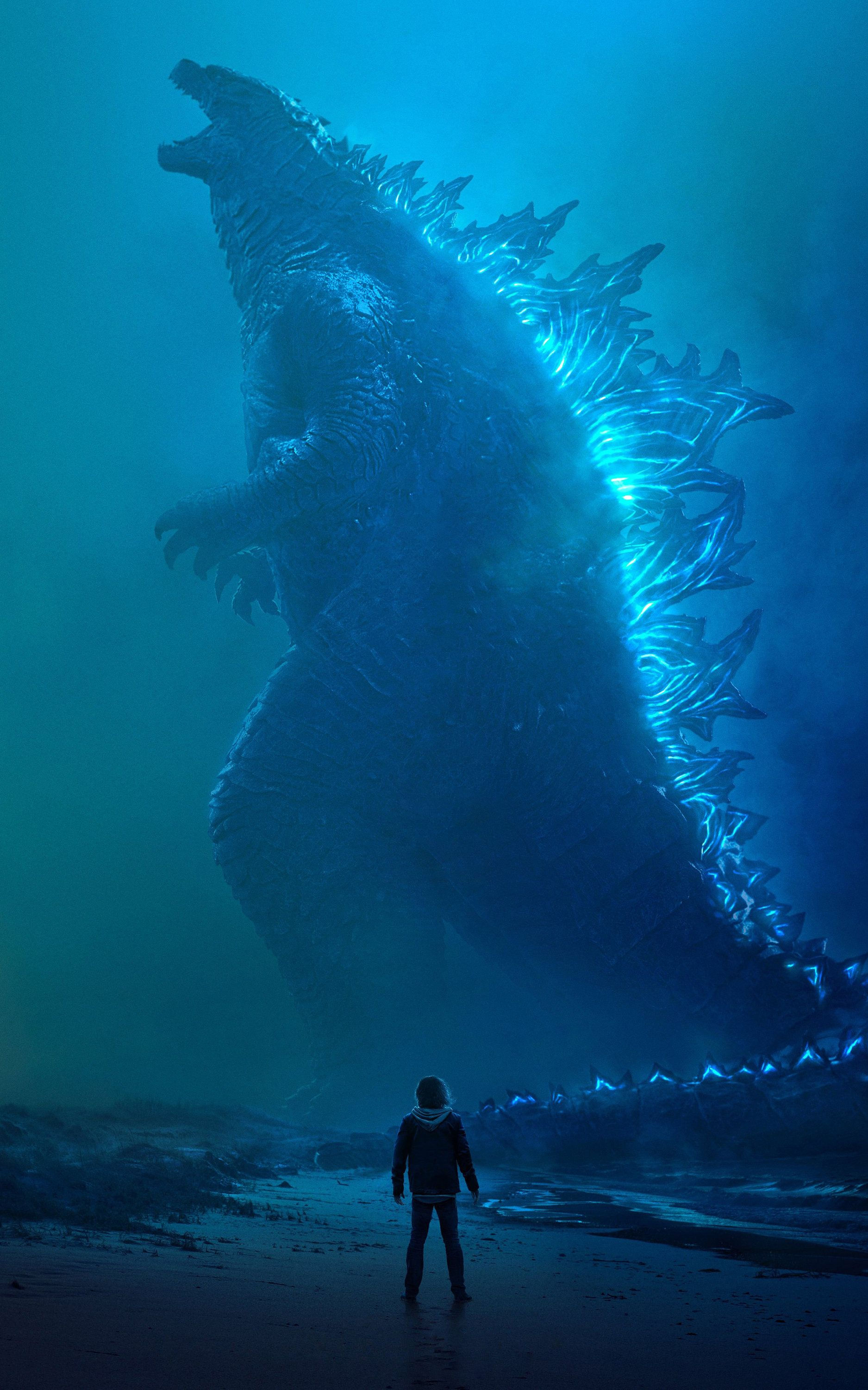 Wallpaper #egAO7I4BSdW8dNoushOn22 Godzilla King of Monsters 2019 Movie Poster Wall Art Home Decor