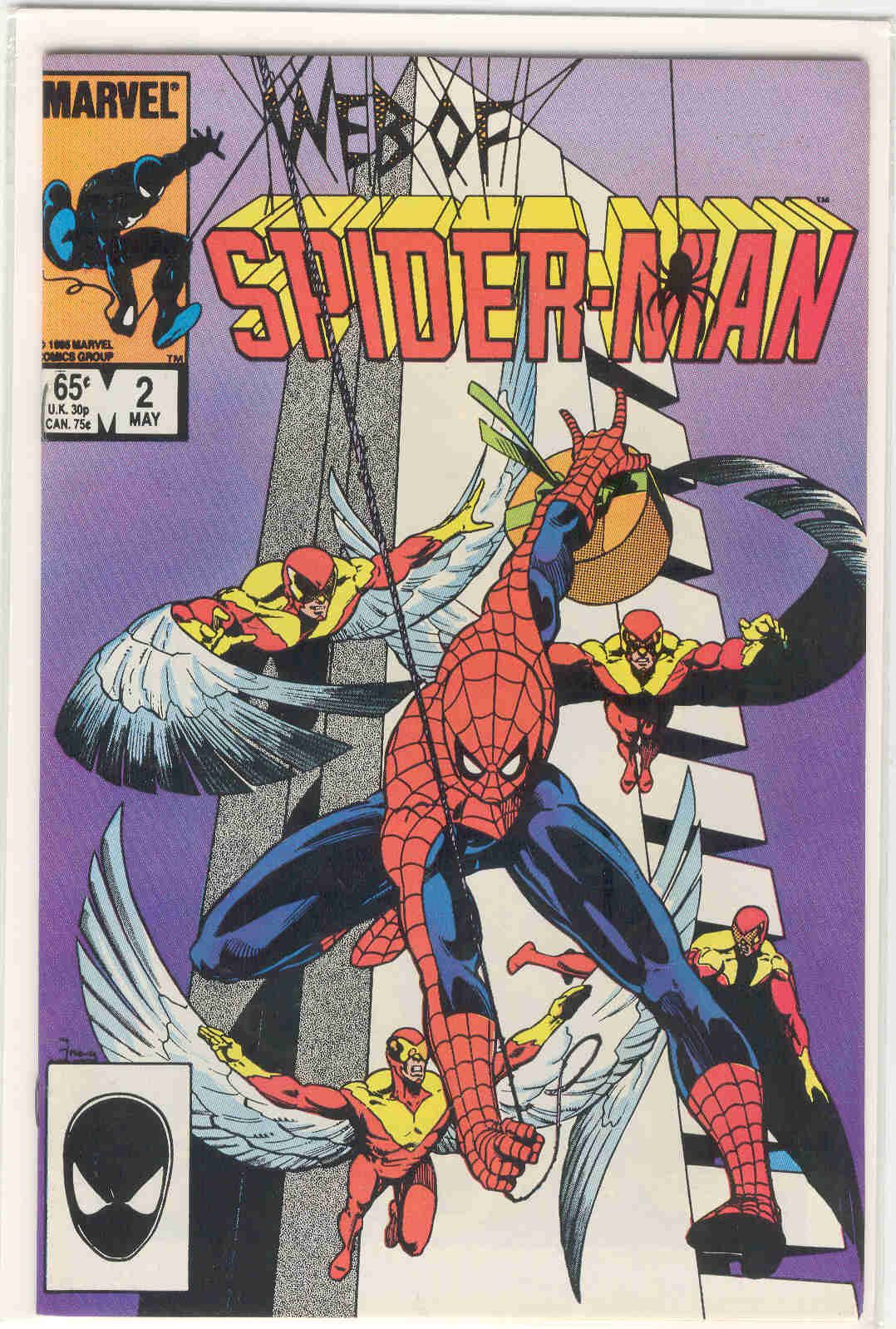 Wallpaper #cBkHBY8BtGB6xQ78GlBT20 Title Web of Spider Man Year 1985 Publisher Marvel Number 2