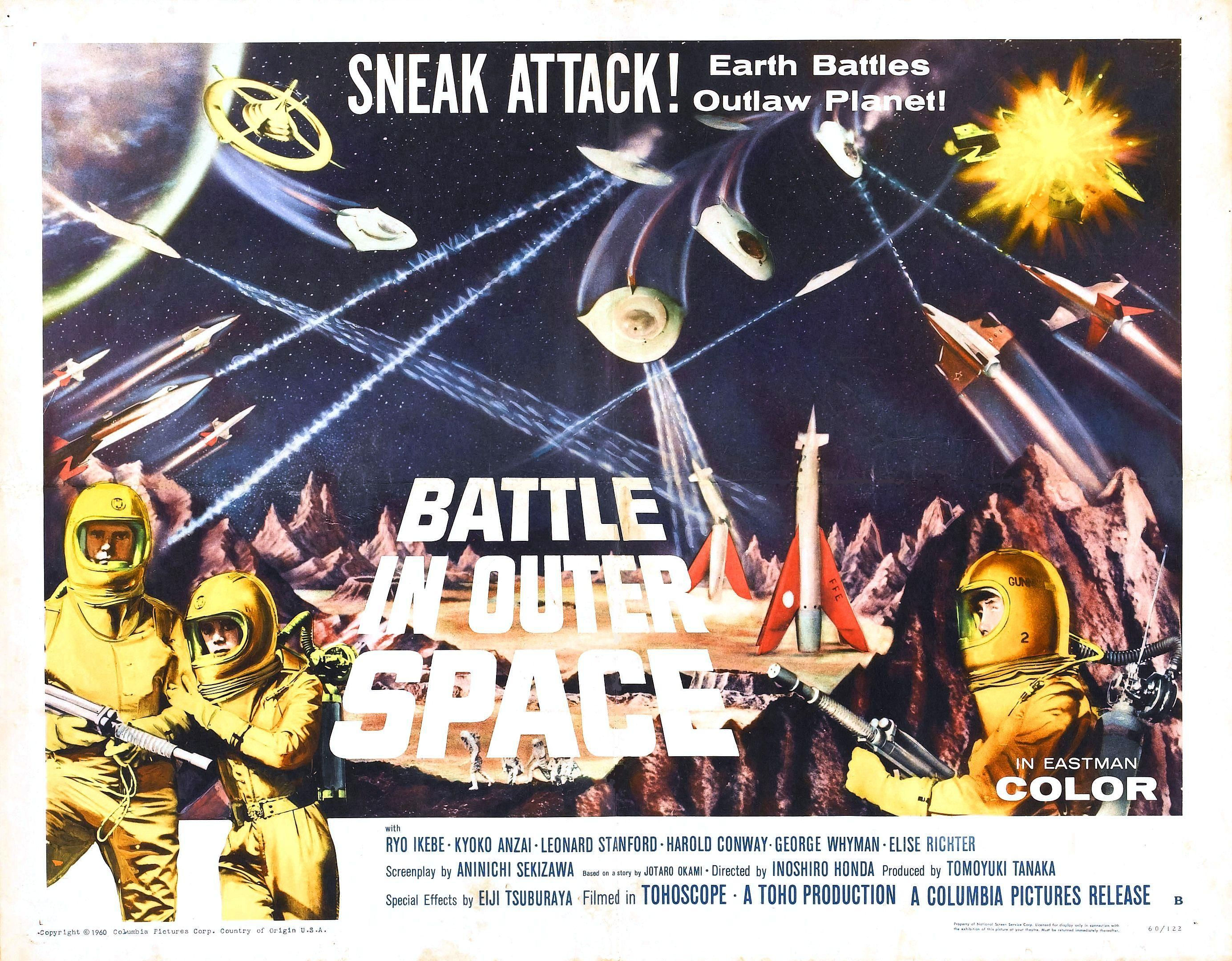 Wallpaper #PV7nMpMBborbLbczbmCQ206 Battle in Outer Space Poster 021 Space Movie Posters Outer Space