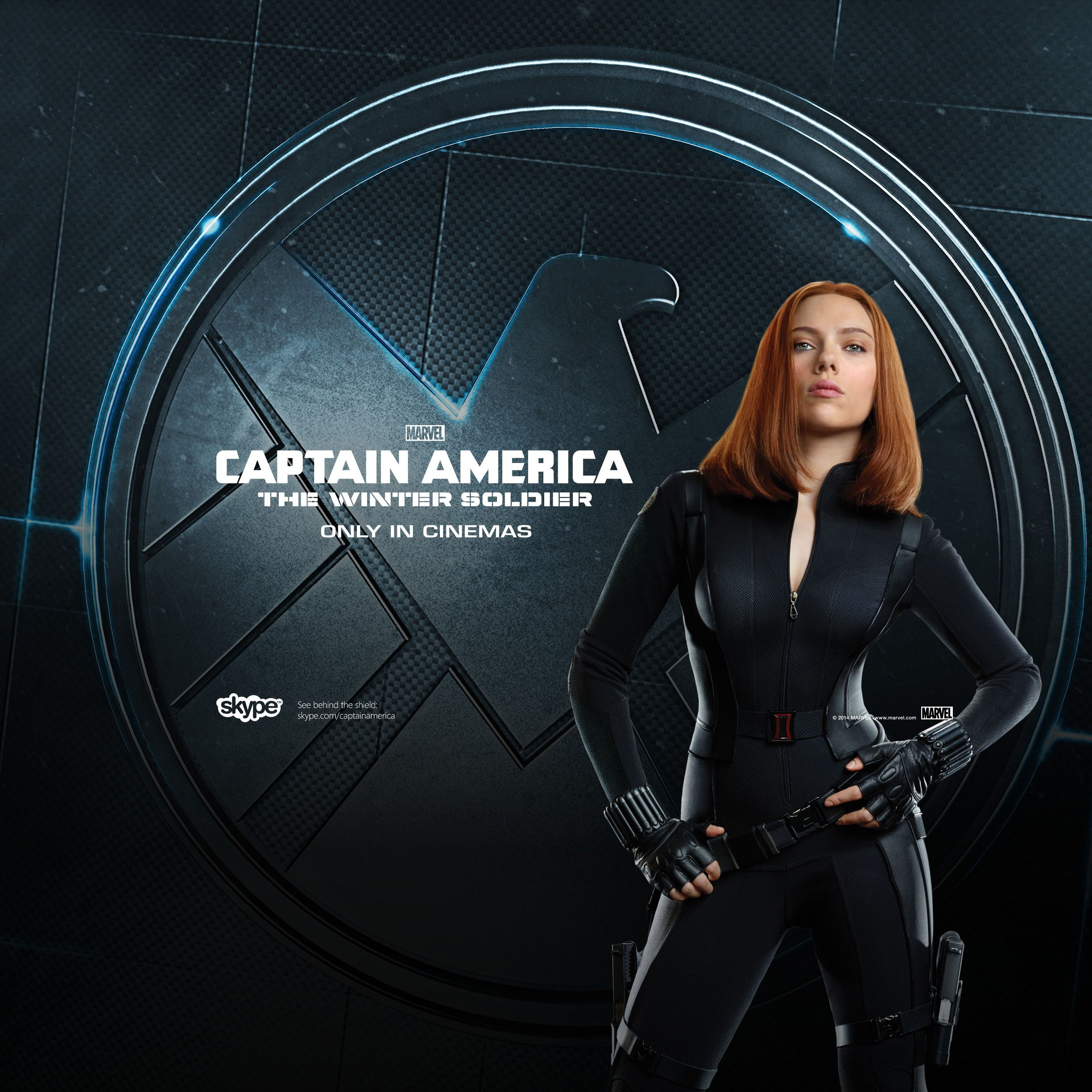 Wallpaper #XnQ80o4B_8f4nGFaa3VS31 Black Widow Spotlighted in New Captain America the Winter Soldier