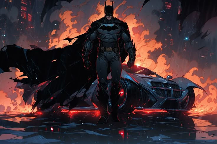 Wallpaper #45a63 Batman AI Artwork